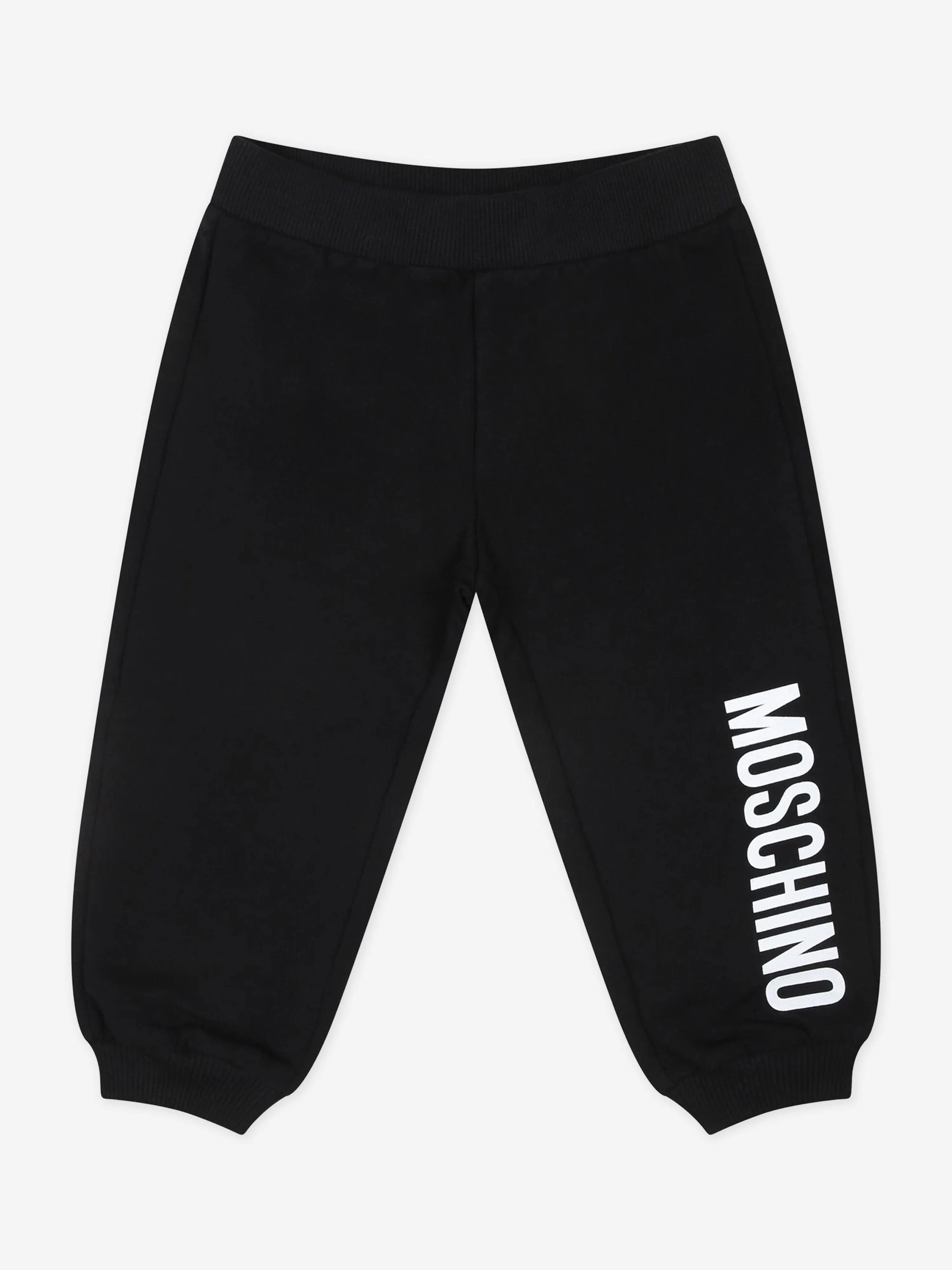 Moschino Baby Logo Joggerhose in Schwarz