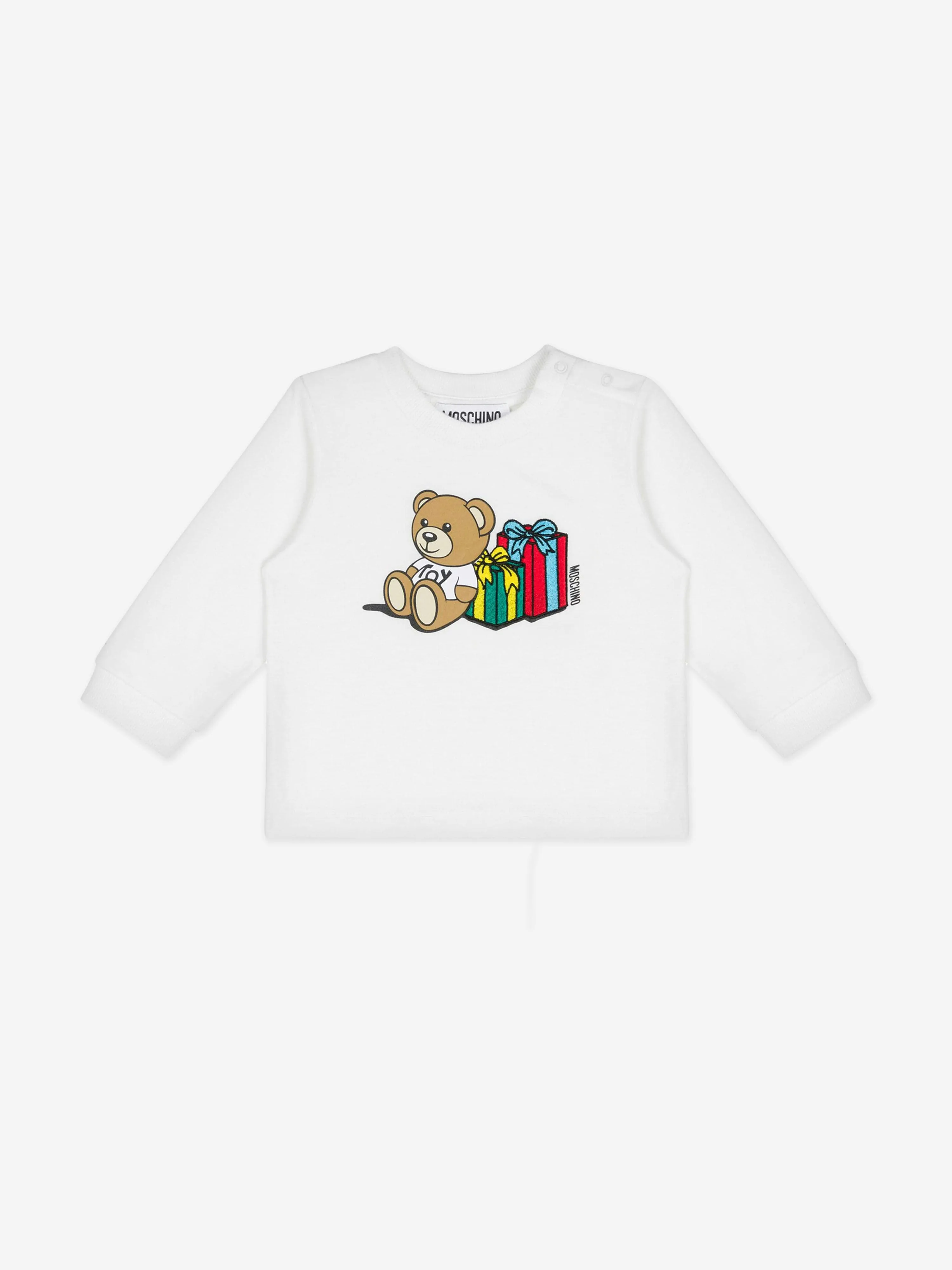 Moschino Baby Xmas Bären-Höschen-Set in Mehrfarbig