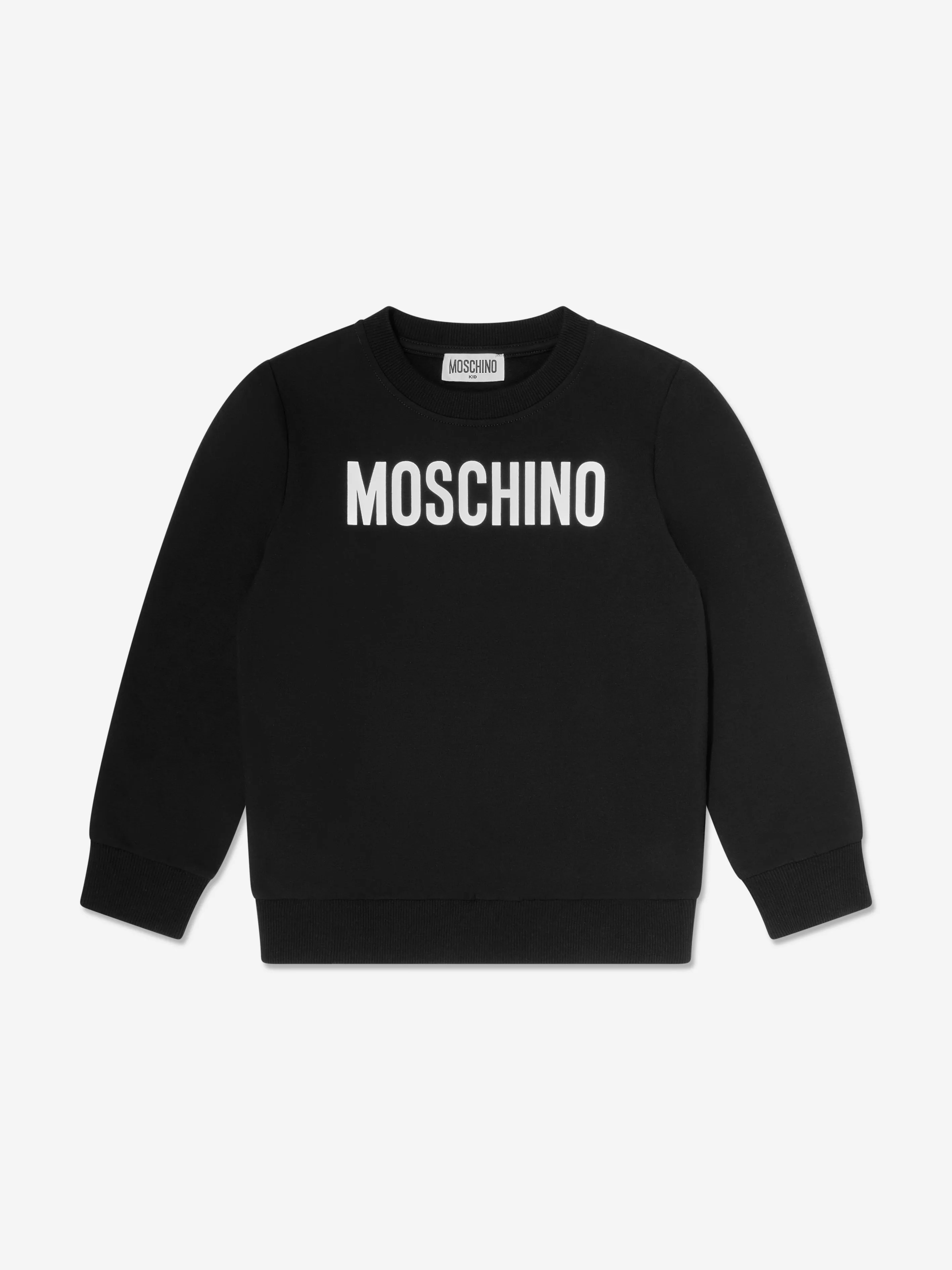 Moschino Kids Logo-Jogginganzug in Schwarz