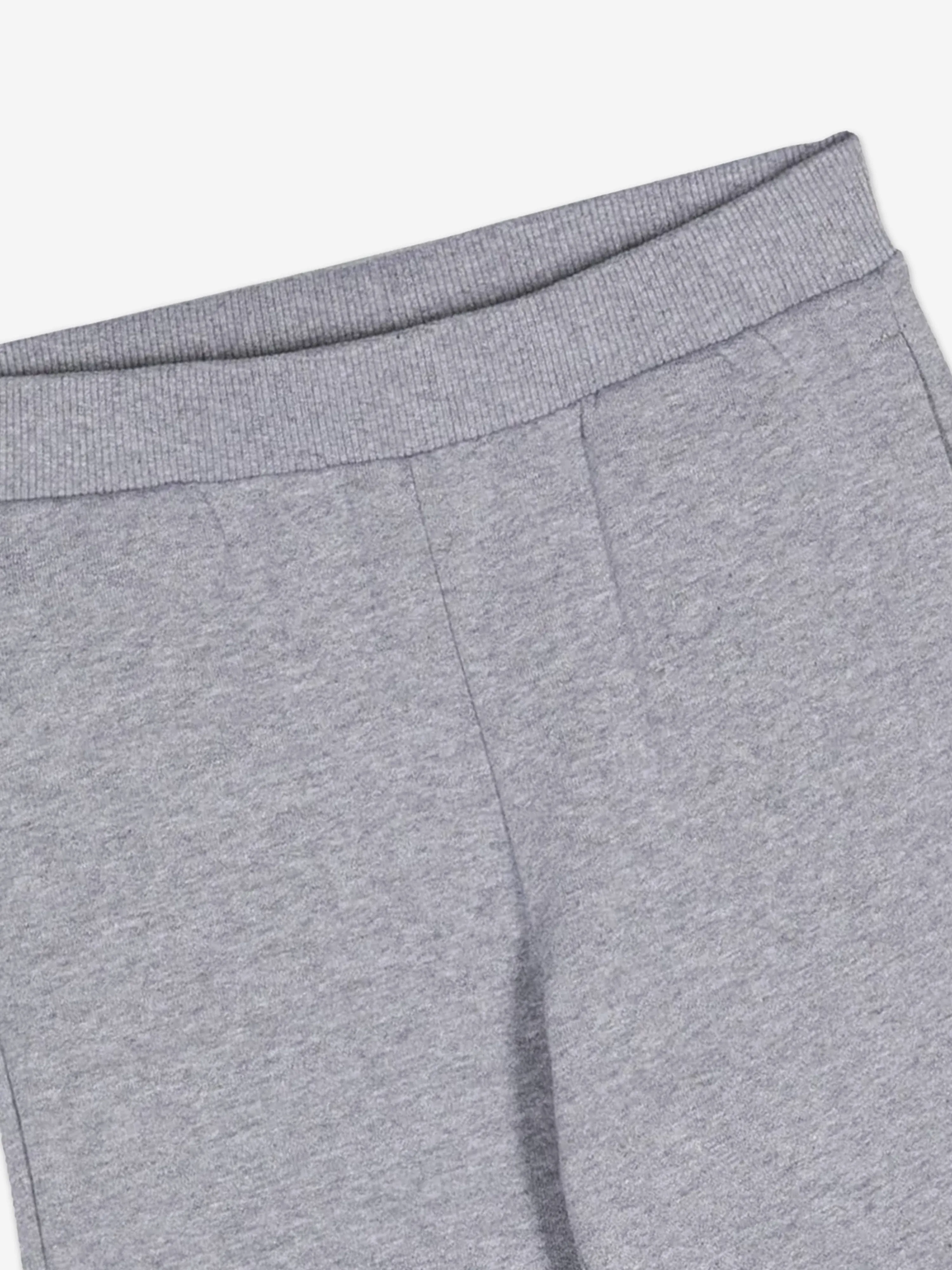 Moschino Kids Joggerhose mit Teddybär-Logo in Grau