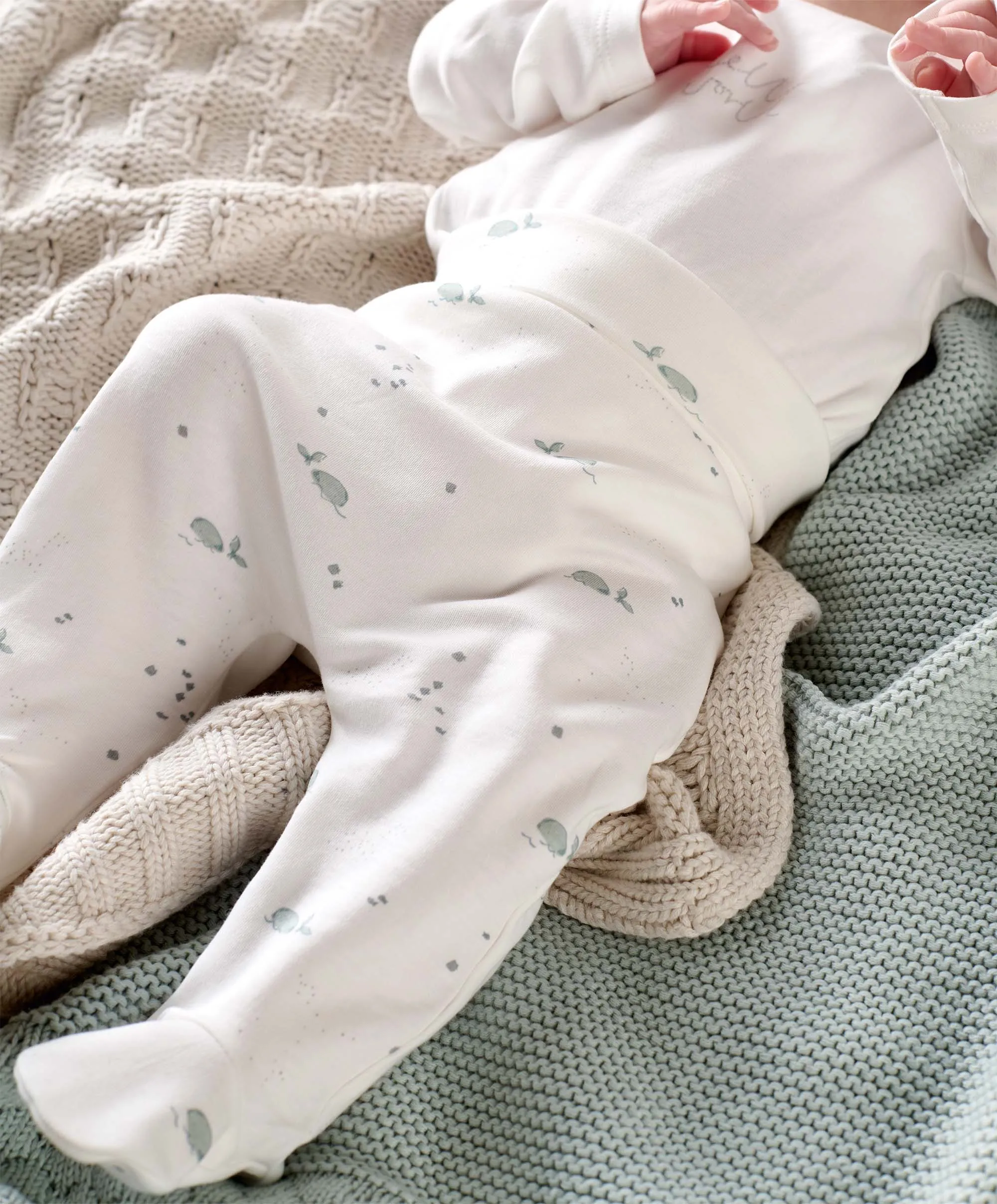 Mein erstes Outfit-Set (3-teilig) - Wal