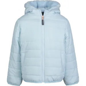 Nautica Reversible Pufferjacke für kleine Mädchen (4-6X) Hawaiian Ocean Nautica
