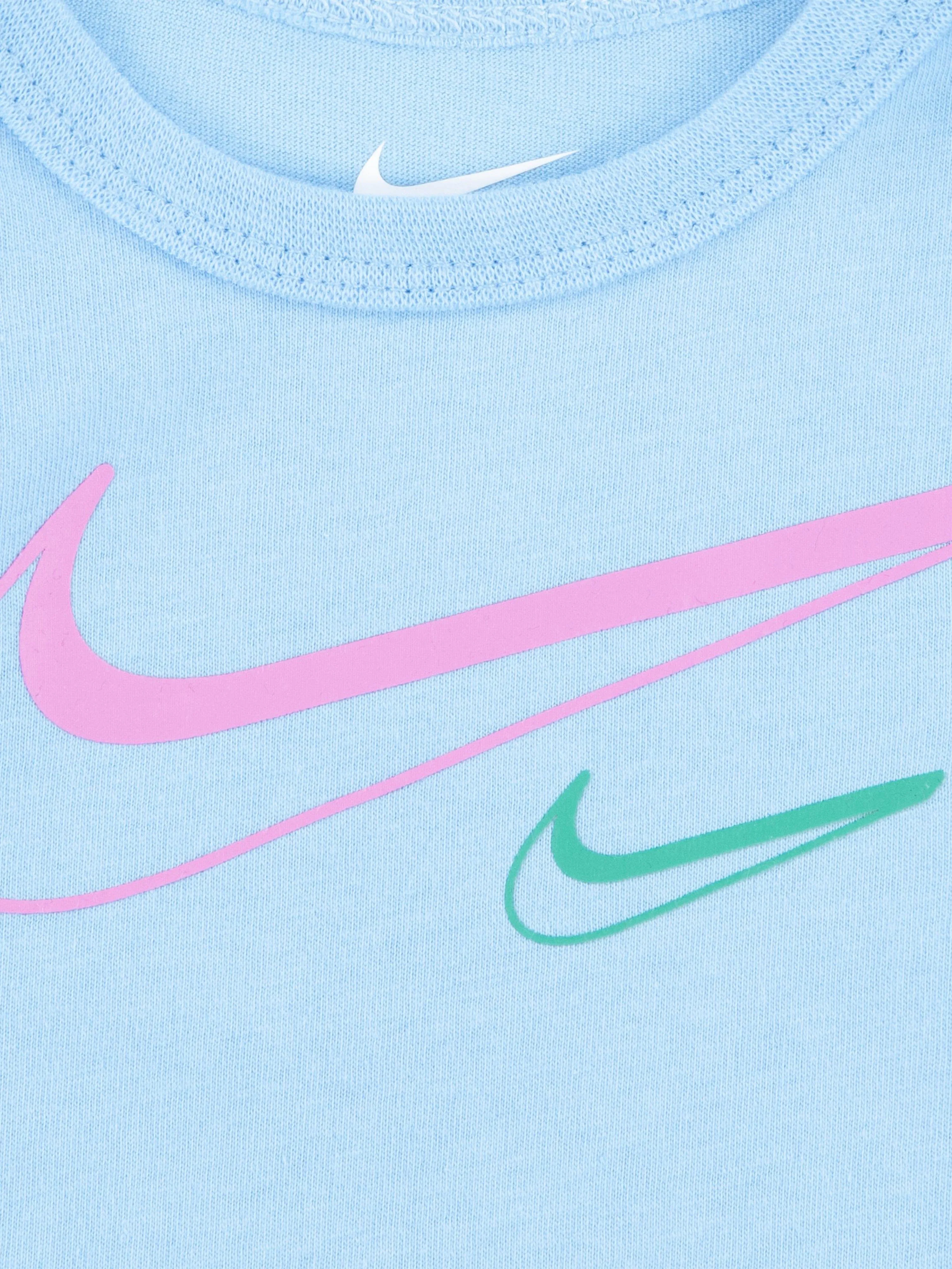 Nike Baby Mädchen Swoosh Logo 3-teiliges Set in Schwarz
