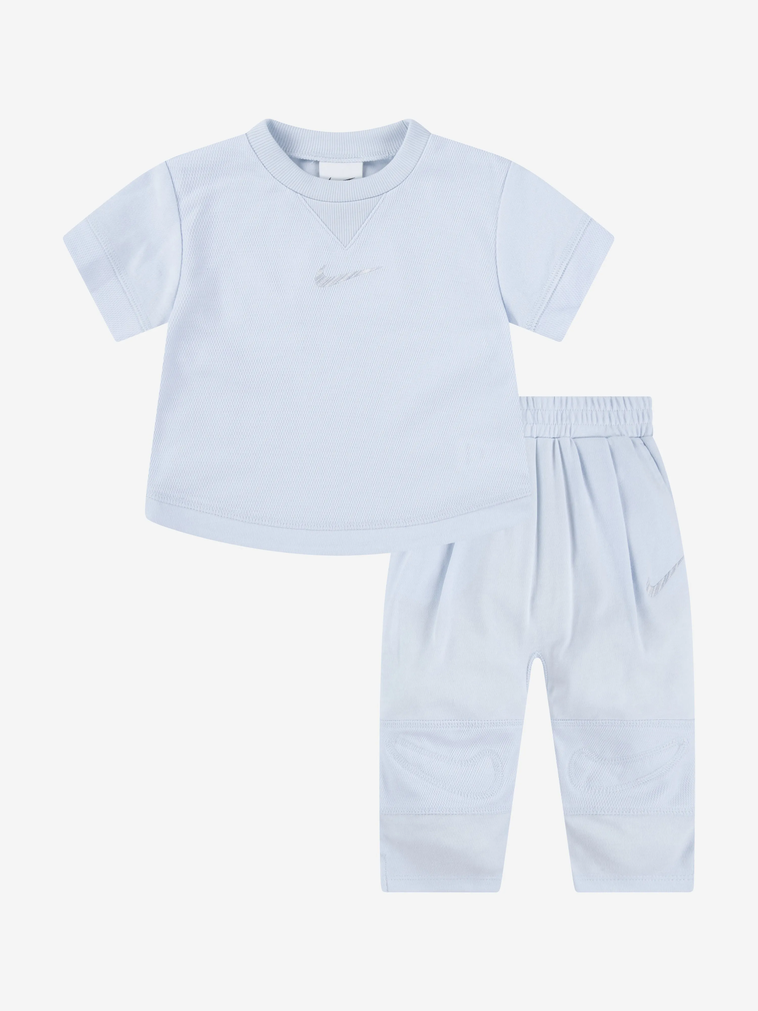 Nike Baby Readyset T-Shirt und Joggerset in Blau