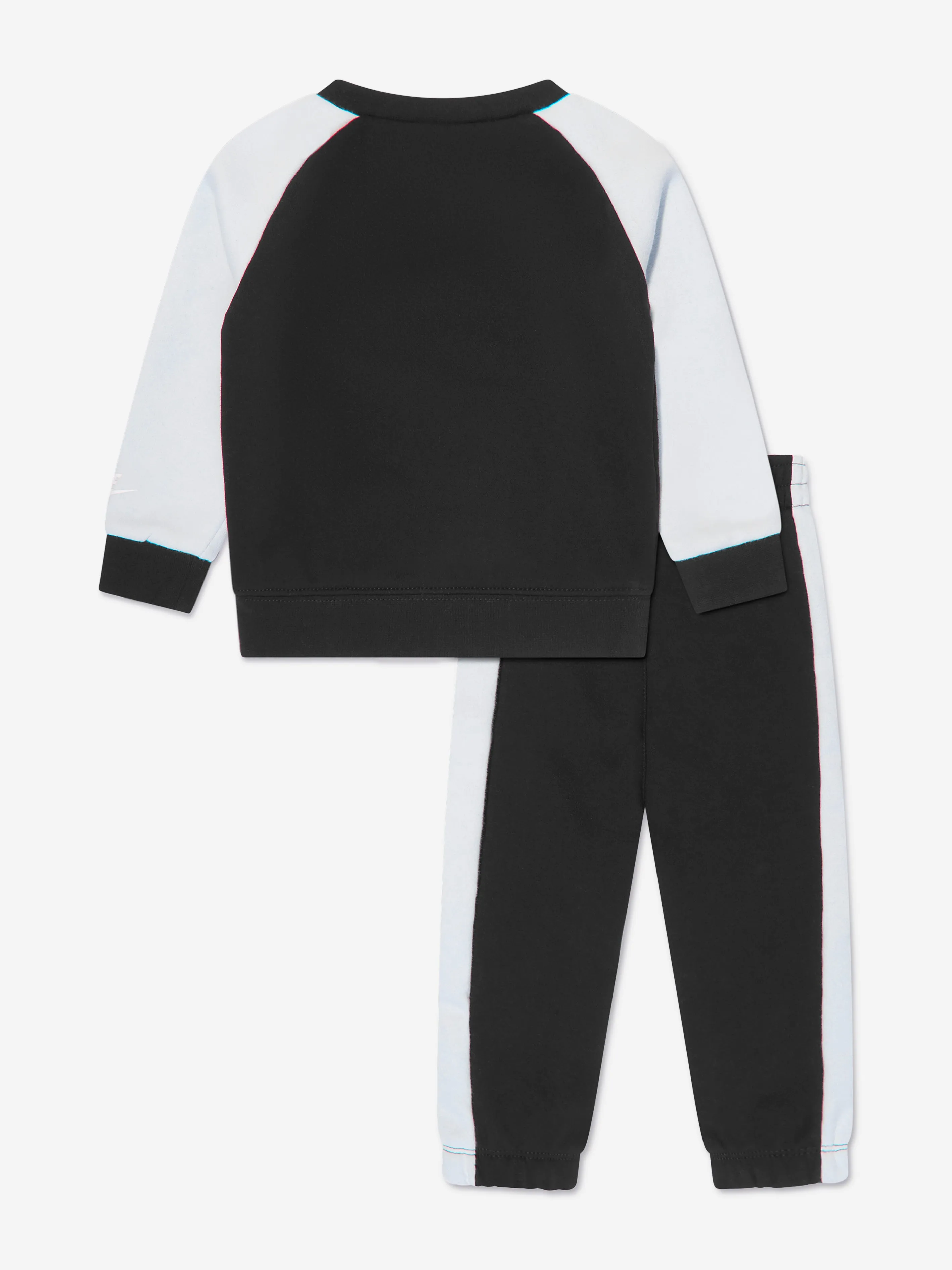 Nike Boys Übergroßer Futura Crew Tracksuit in Schwarz