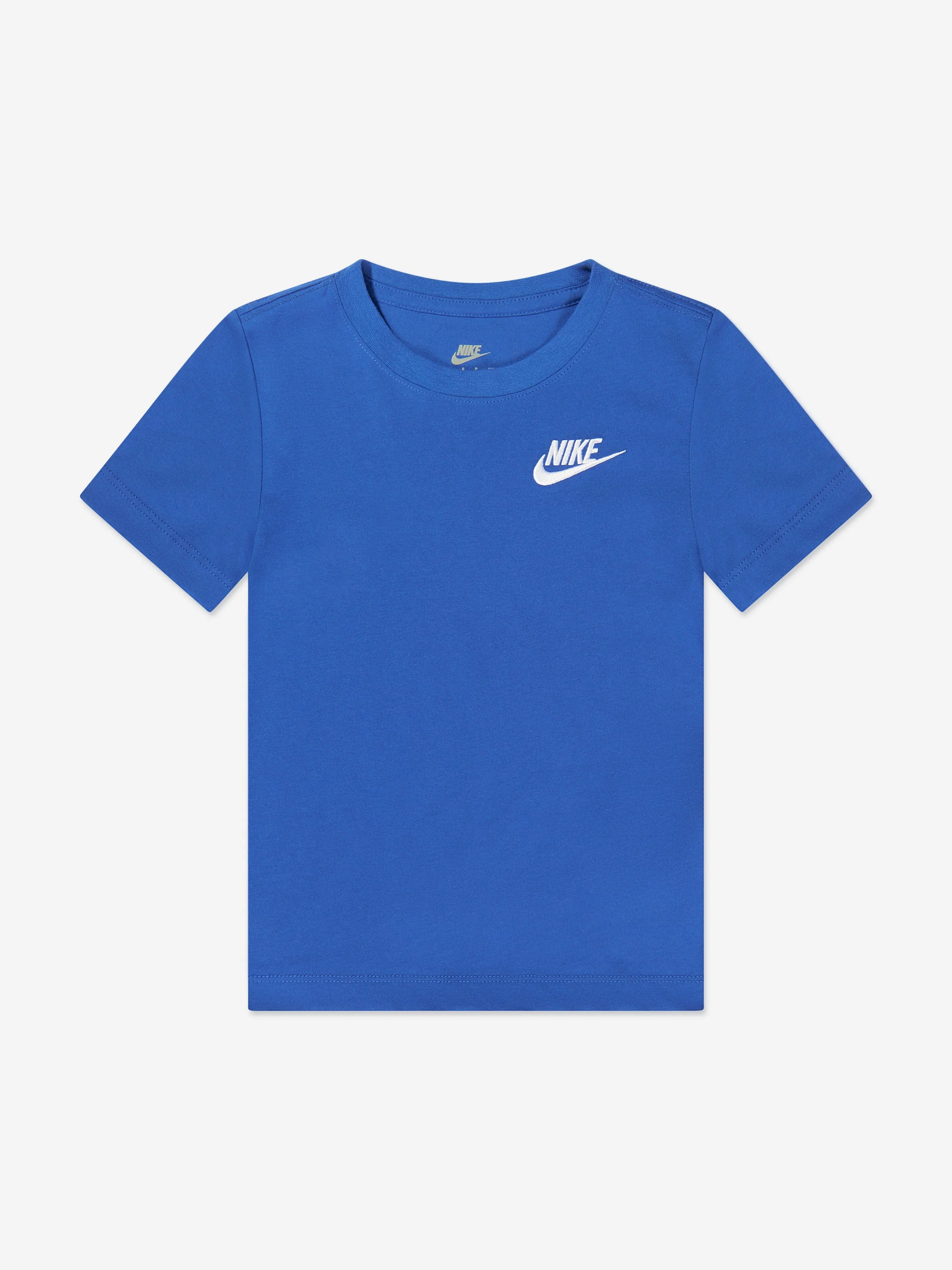 Nike Kids Club LBR Strick-Kurzarm-Set in Blau