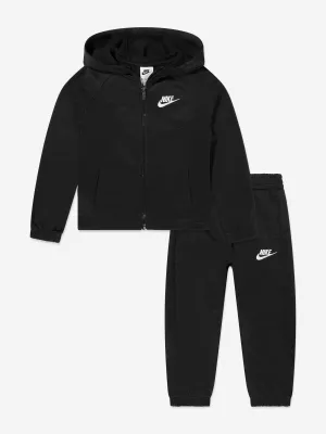 Nike Kids Lifestyle Essentials Reißverschluss-Jogginganzug in Schwarz