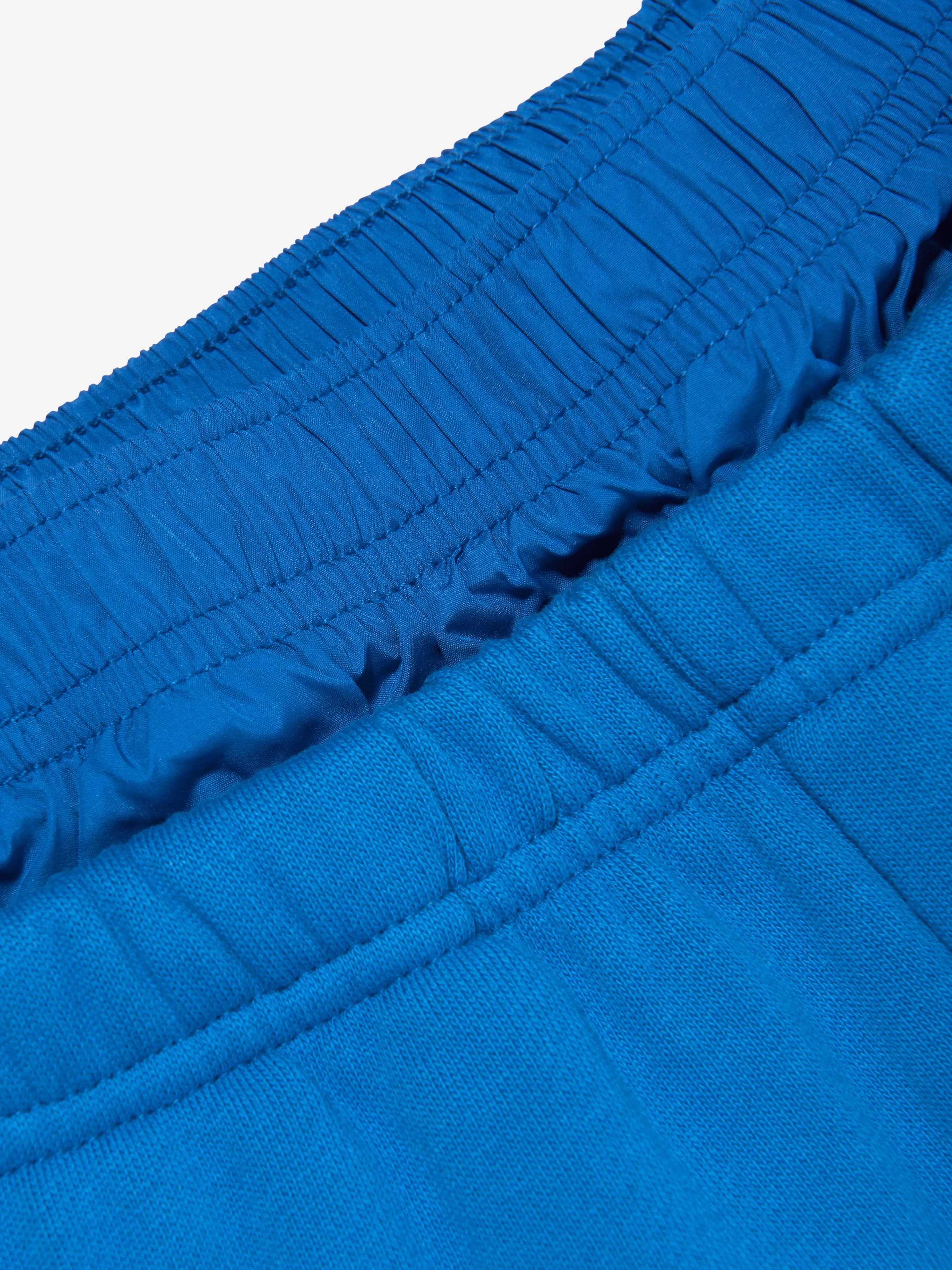 Off-White Boys Baseball Logo Joggerhose in Blau