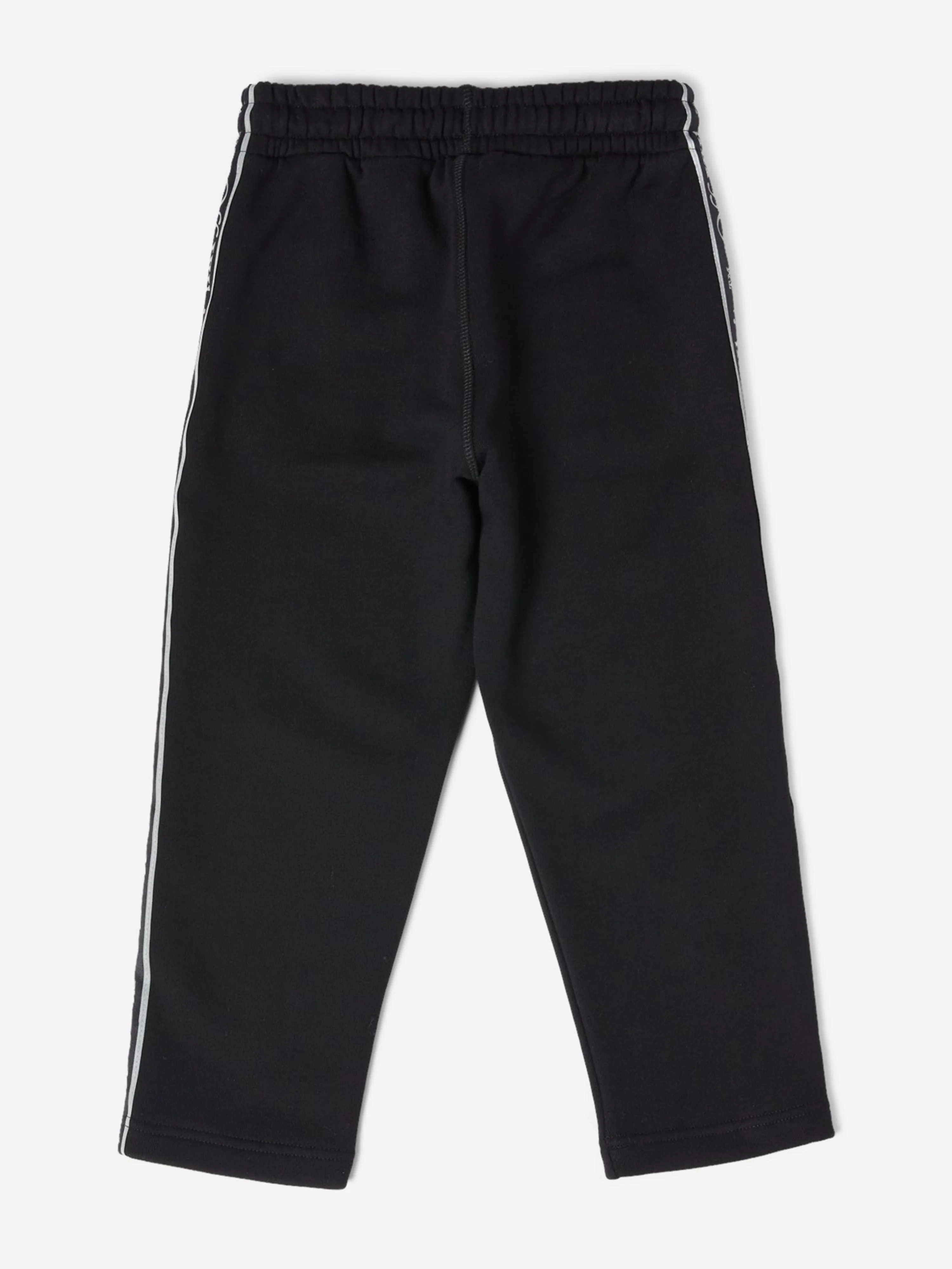 Off-White Boys Bookish Logo Band Jogginghose in Schwarz