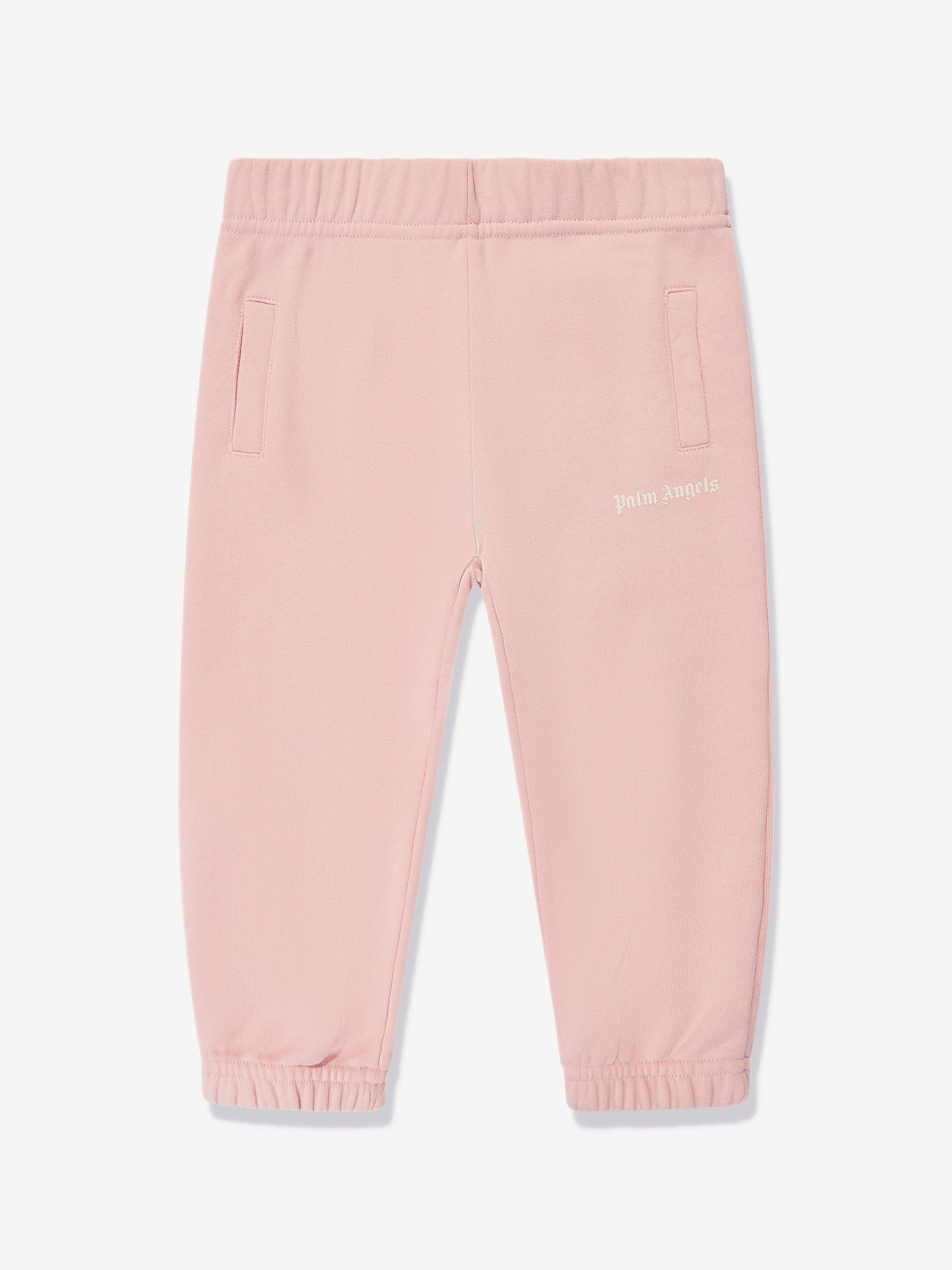 Palm Angels Baby Girls Logo Joggerhose in Rosa