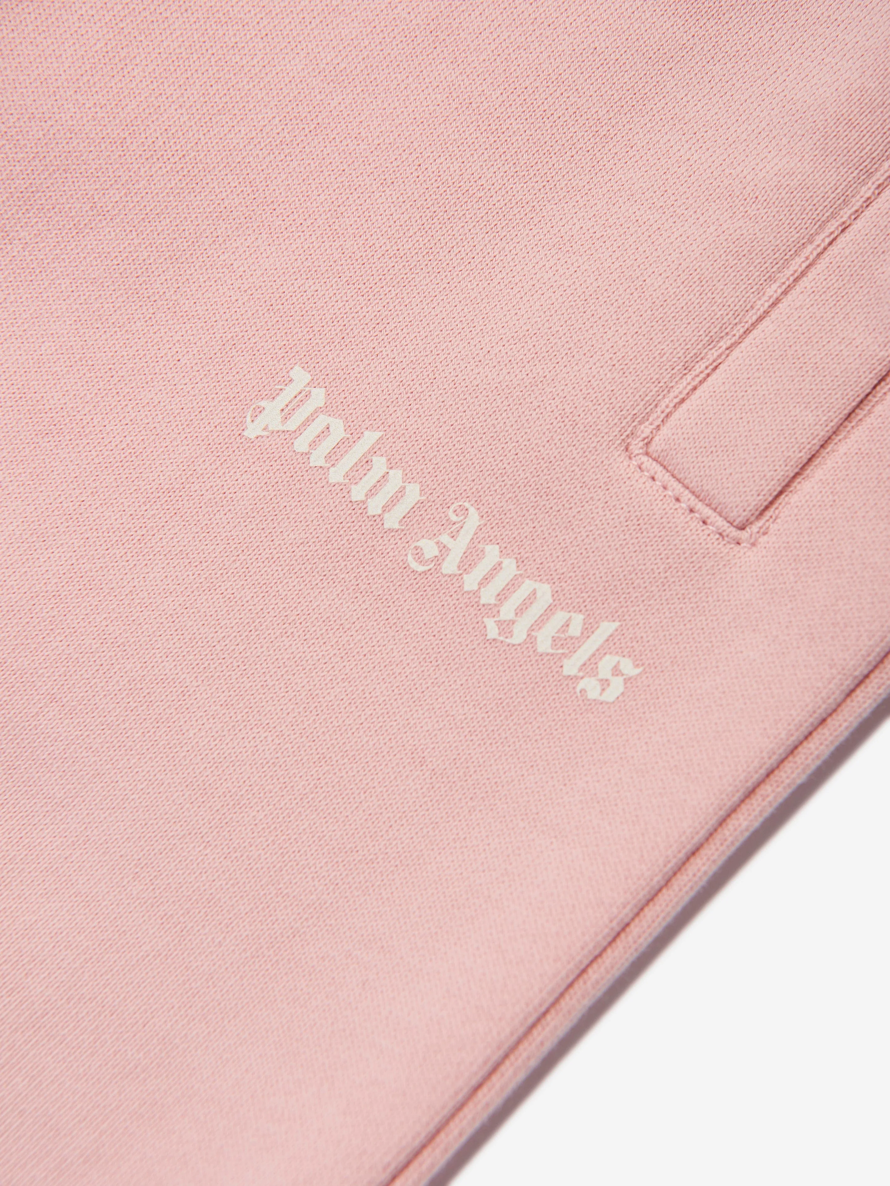 Palm Angels Baby Girls Logo Joggerhose in Rosa