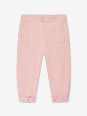 Palm Angels Baby Girls Logo Joggerhose in Rosa