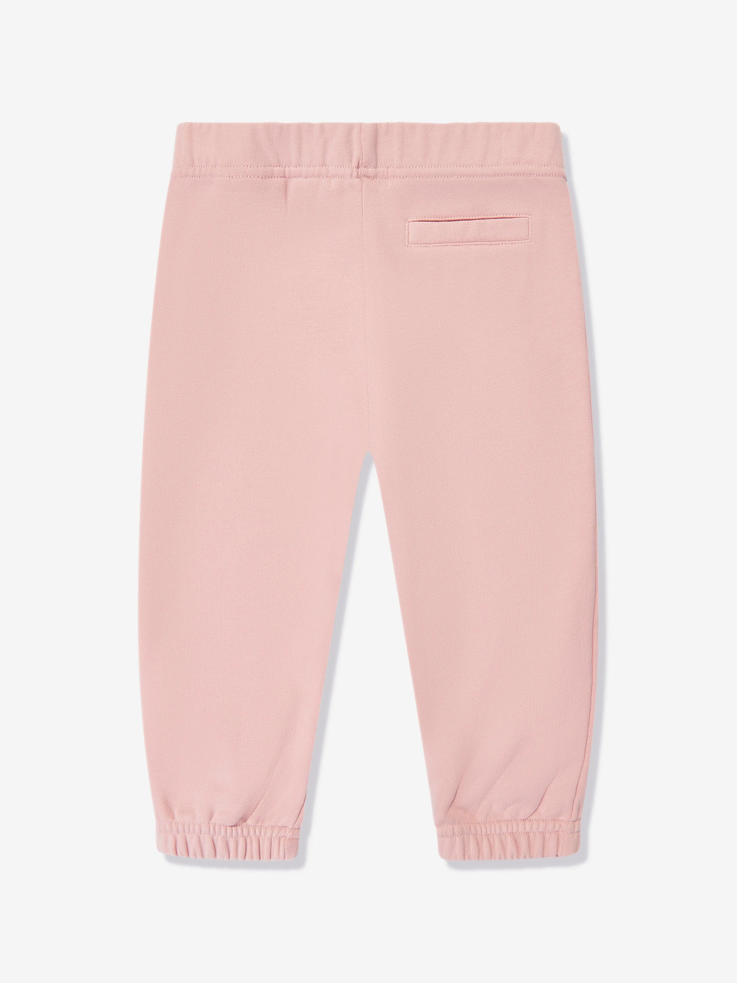 Palm Angels Baby Girls Logo Joggerhose in Rosa