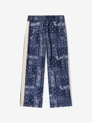 Palm Angels Jungen Astrologie Print Jogginghose in Marineblau