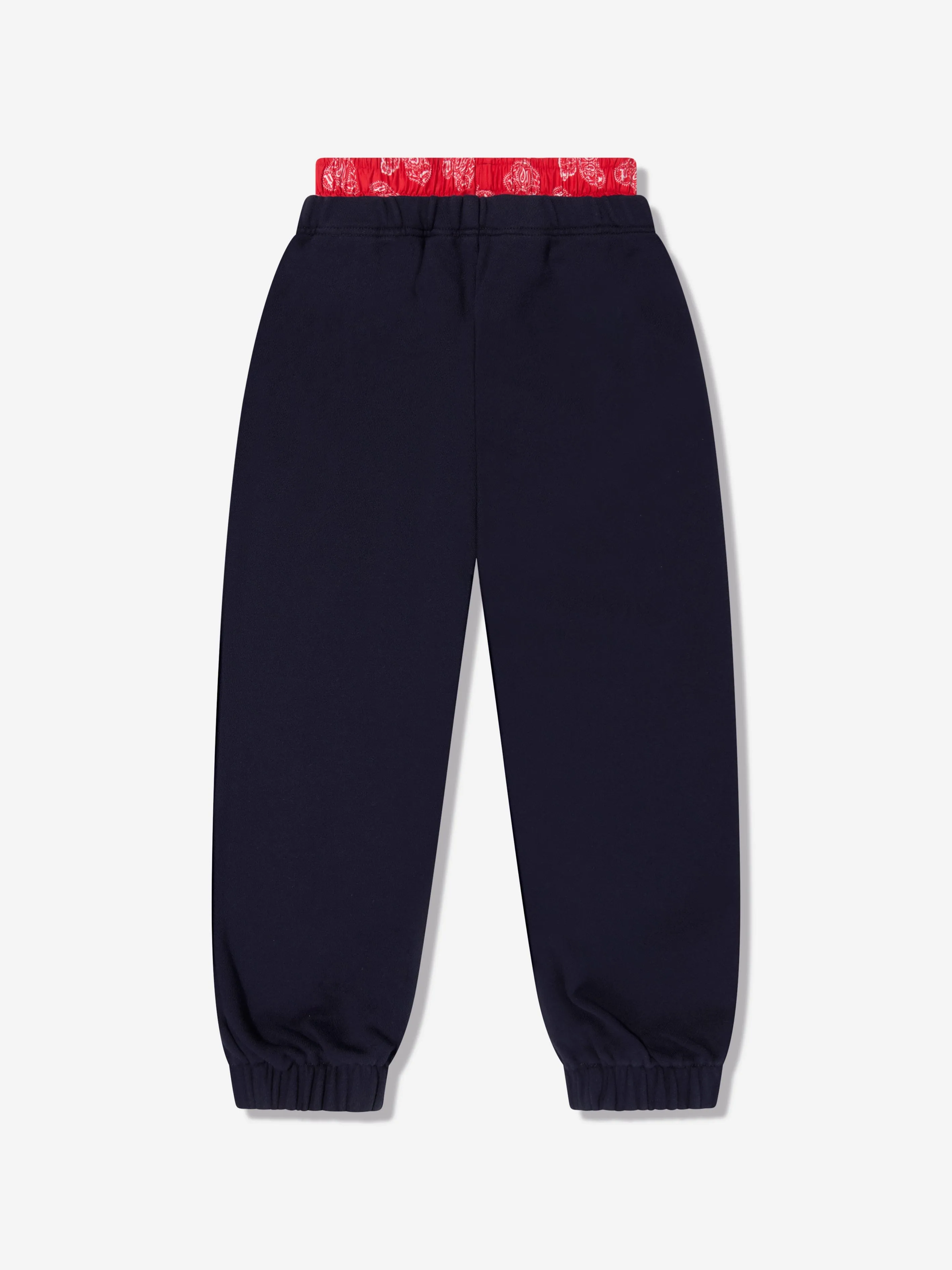 Palm Angels Jogginghose für Jungen mit Bären-Paisley-Muster in Marineblau