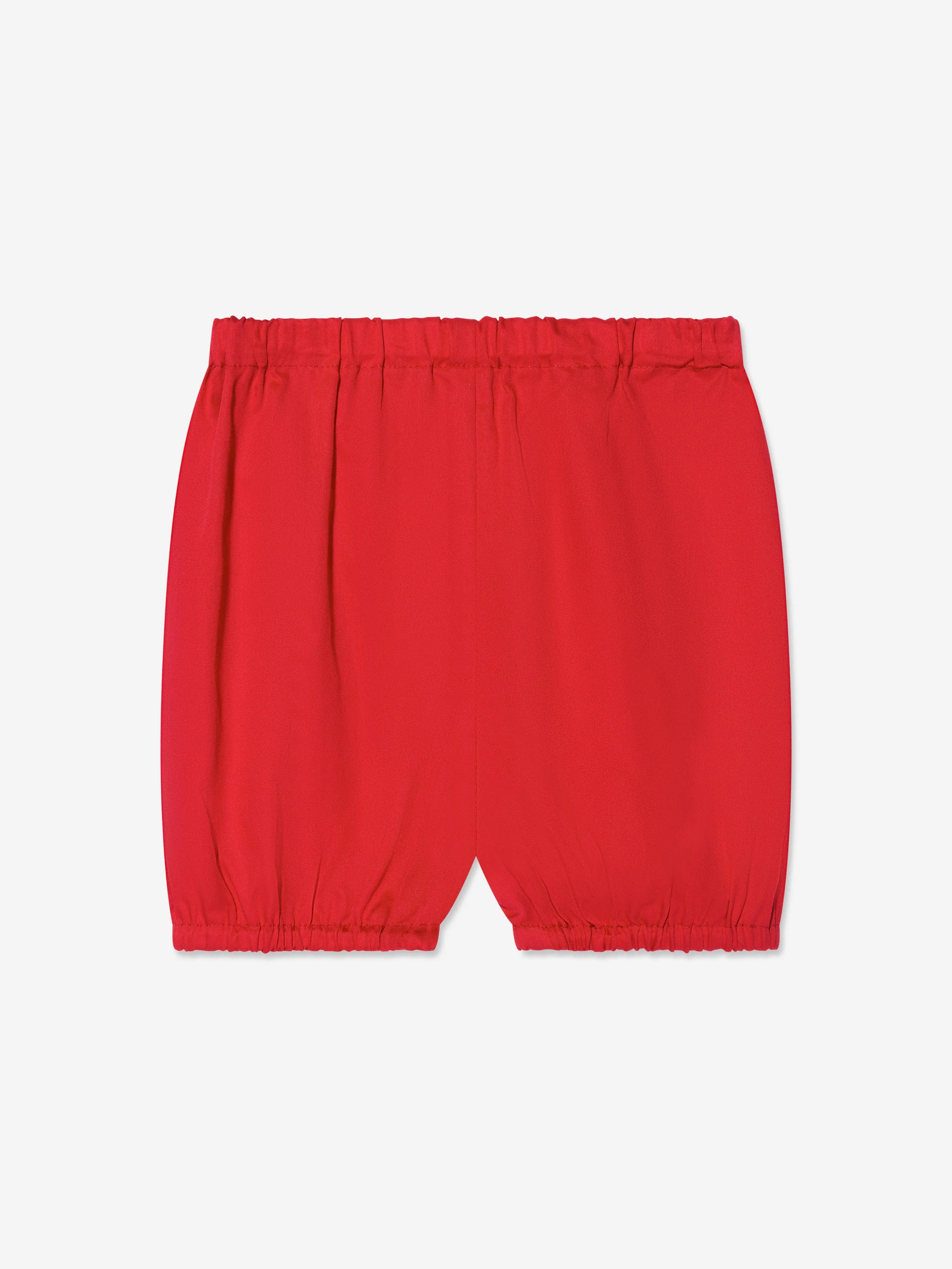 Rachel Riley Baby Girls Klassisches Smock-Kleid mit Bloomers in Rot