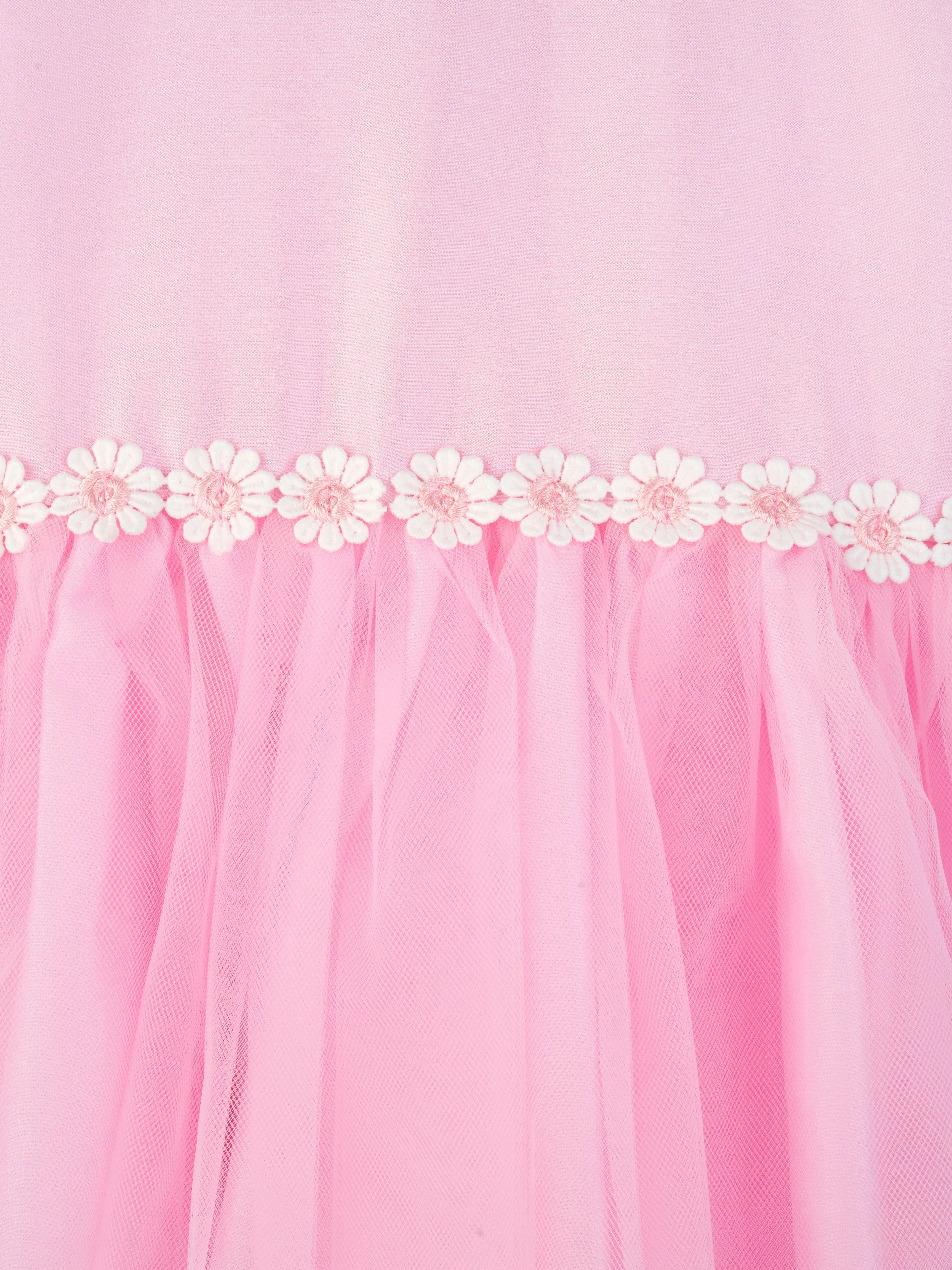 Rachel Riley Mädchen Daisy Tüllkleid in Rosa