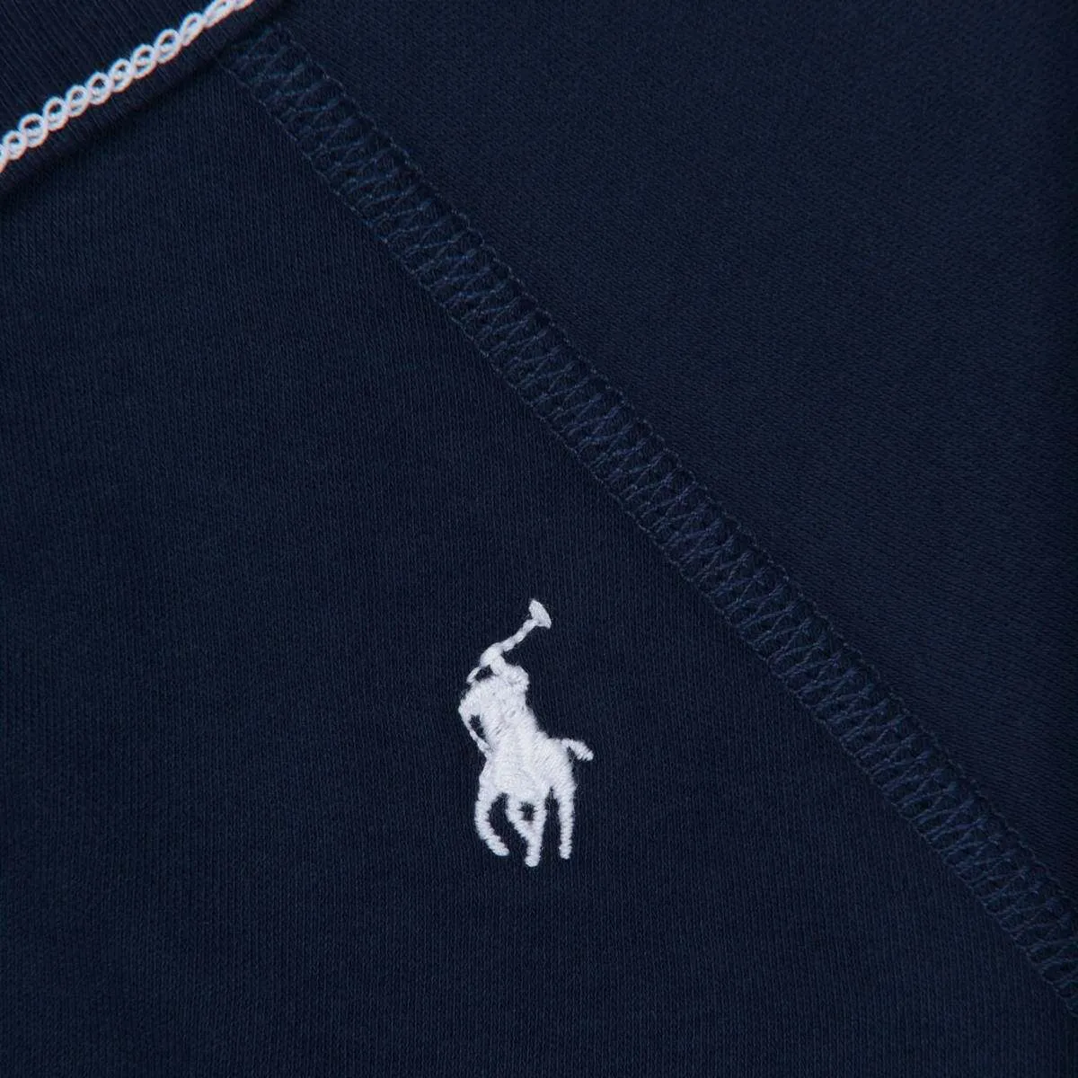 Ralph Lauren Baby Boys Logo-Strampler in Marineblau