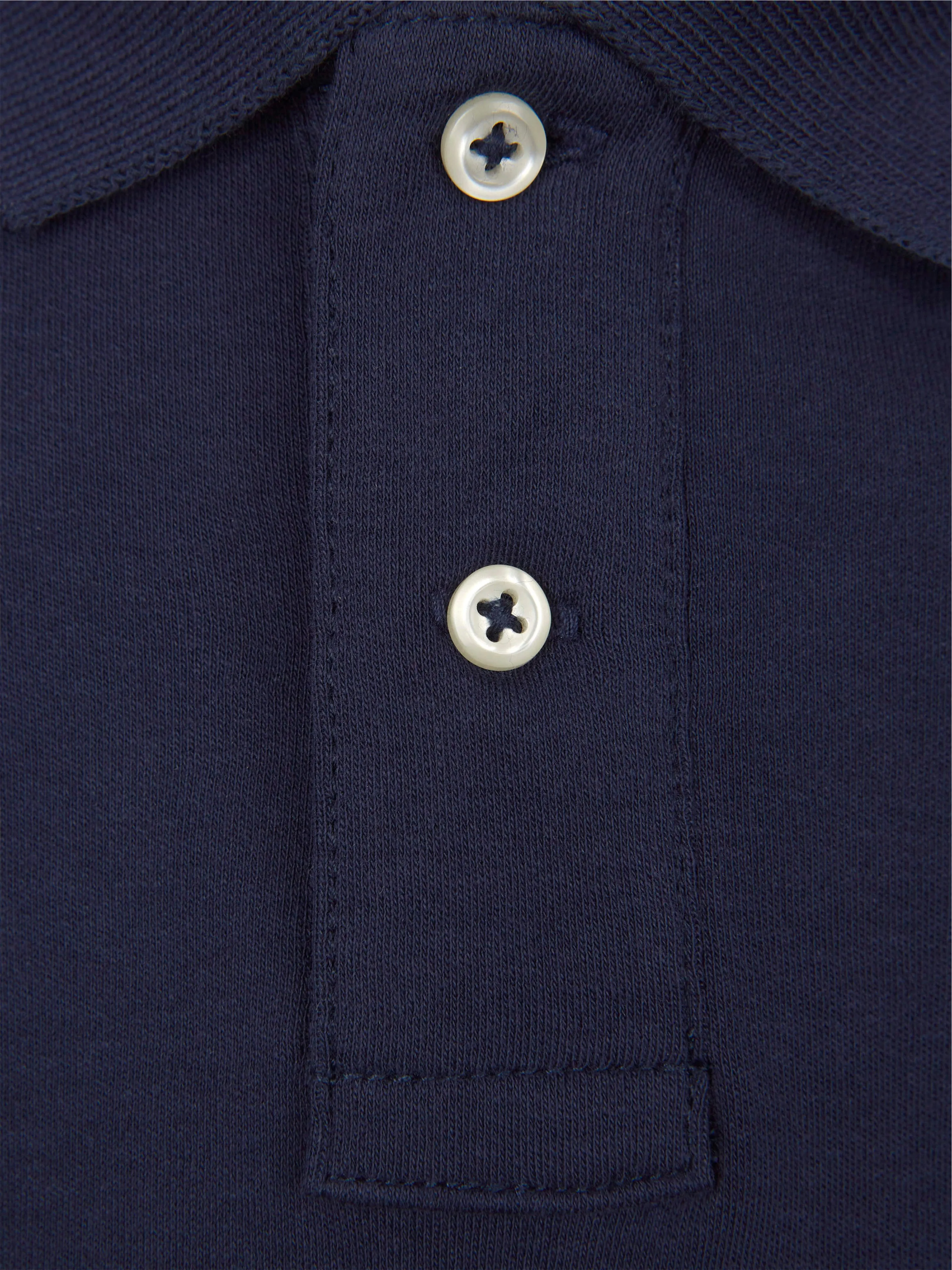 Ralph Lauren Baby Boys Logo Polo-Shirt in Marineblau