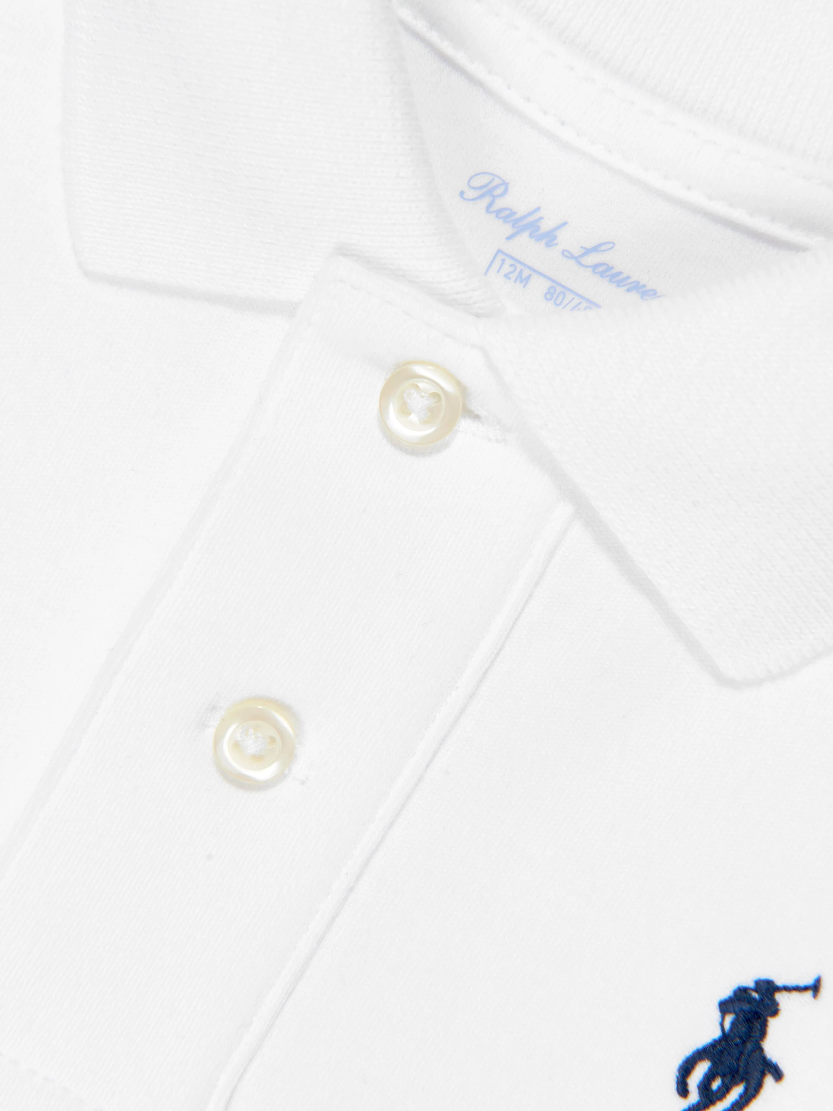 Ralph Lauren Baby Boys Logo Polo-Shirt in Weiß