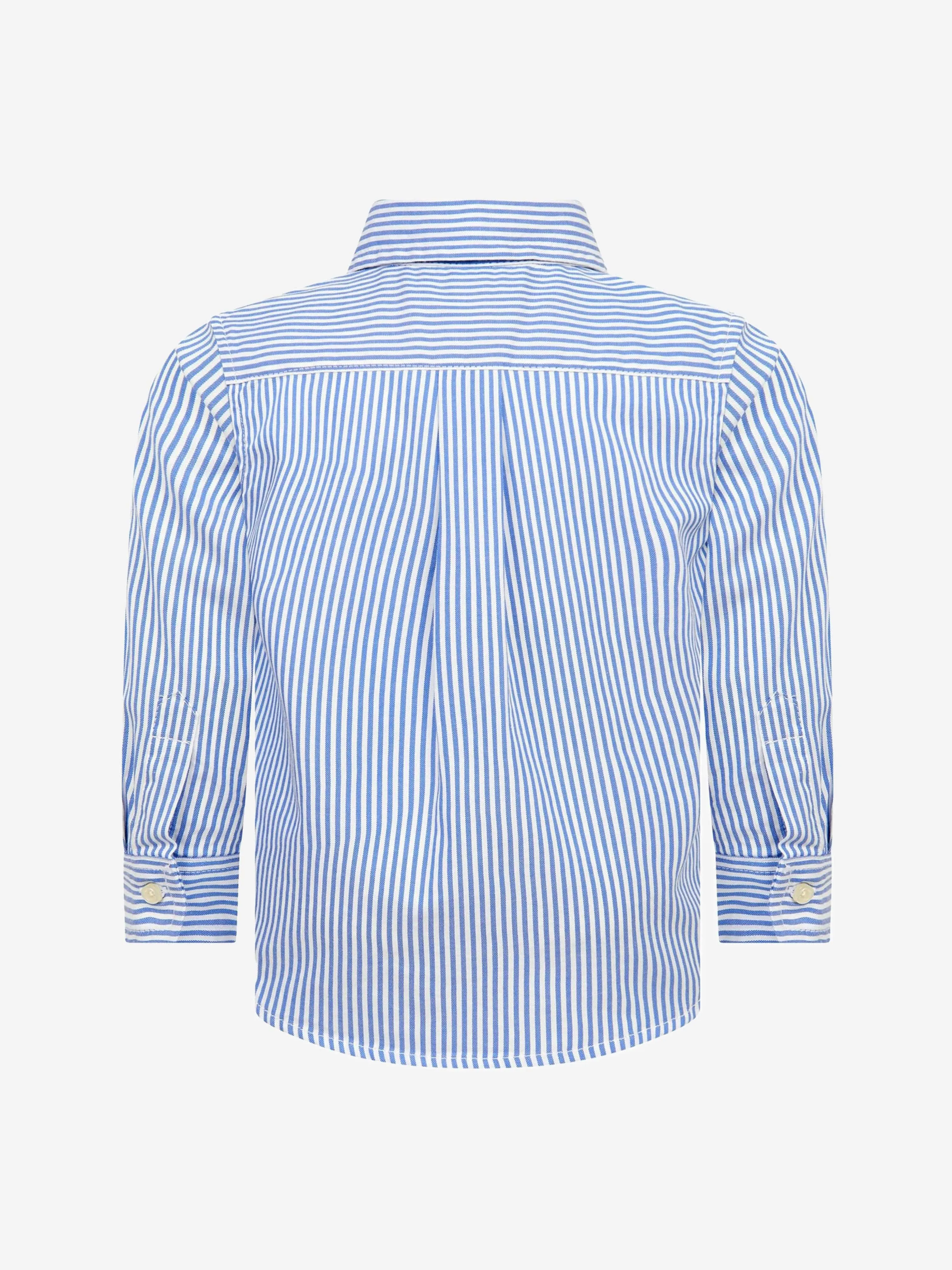 Ralph Lauren Baby Boys Gestreiftes Oxford-Hemd in Blau