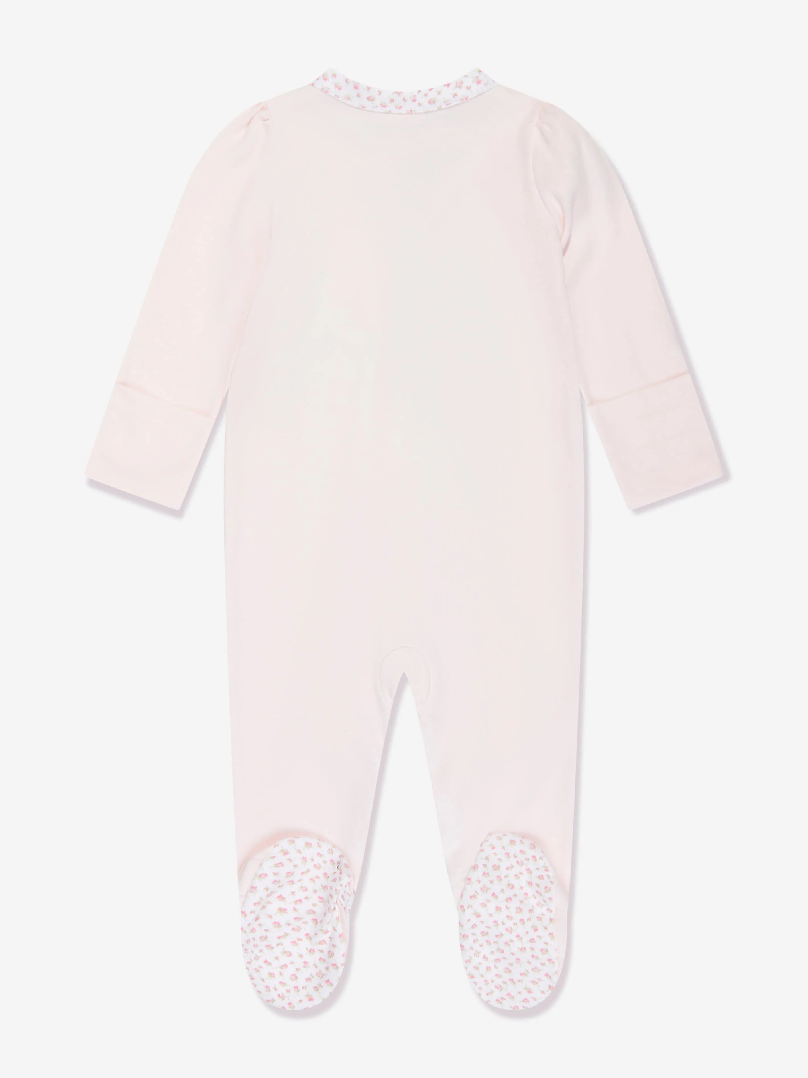 Ralph Lauren Baby Mädchen Baumwoll-Strampler in Rosa
