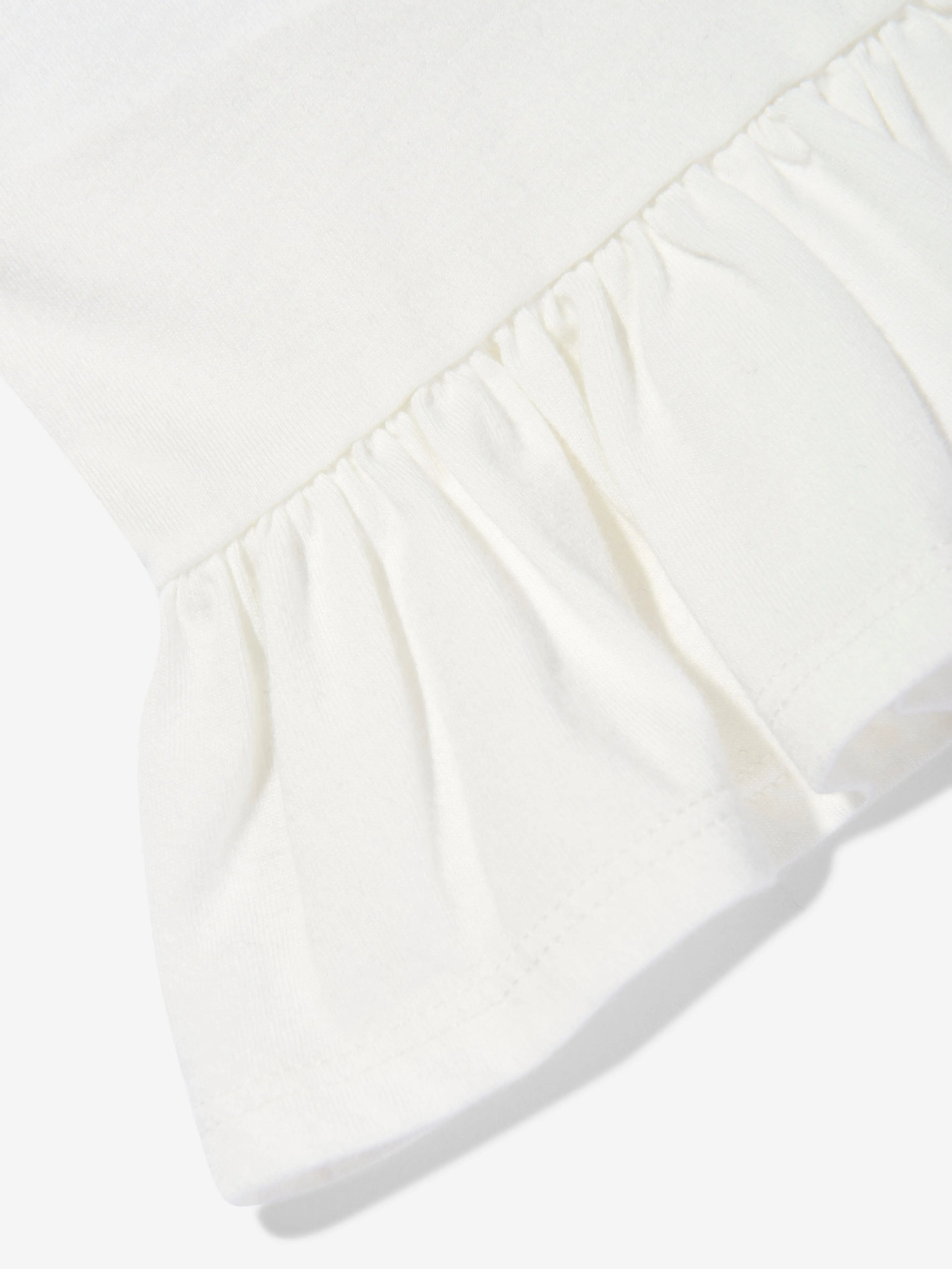 Ralph Lauren Baby Mädchen Polo Bär Peplum T-Shirt in Weiß