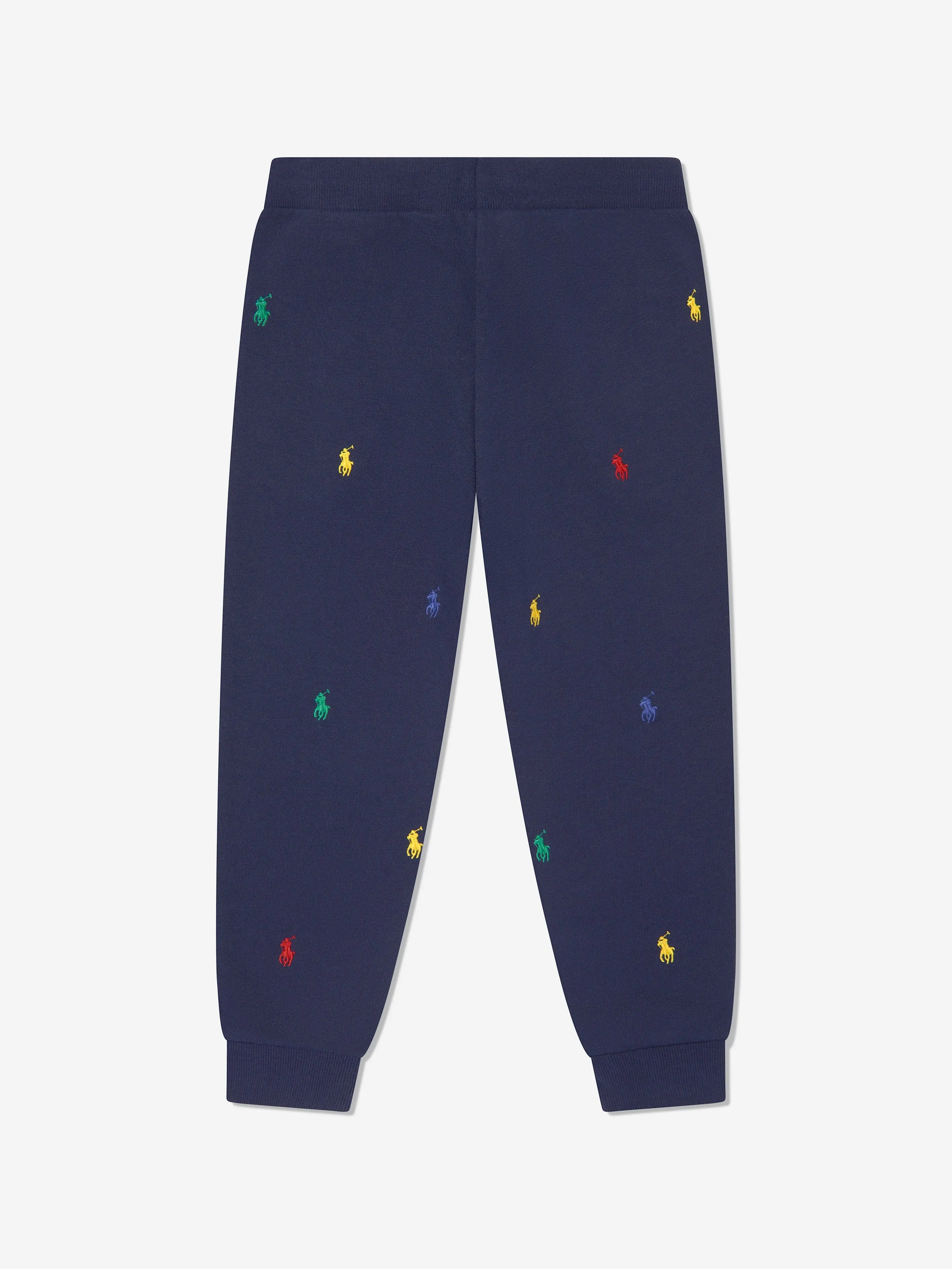 Ralph Lauren Jogginghose für Jungen mit Multi-Logo in Marineblau