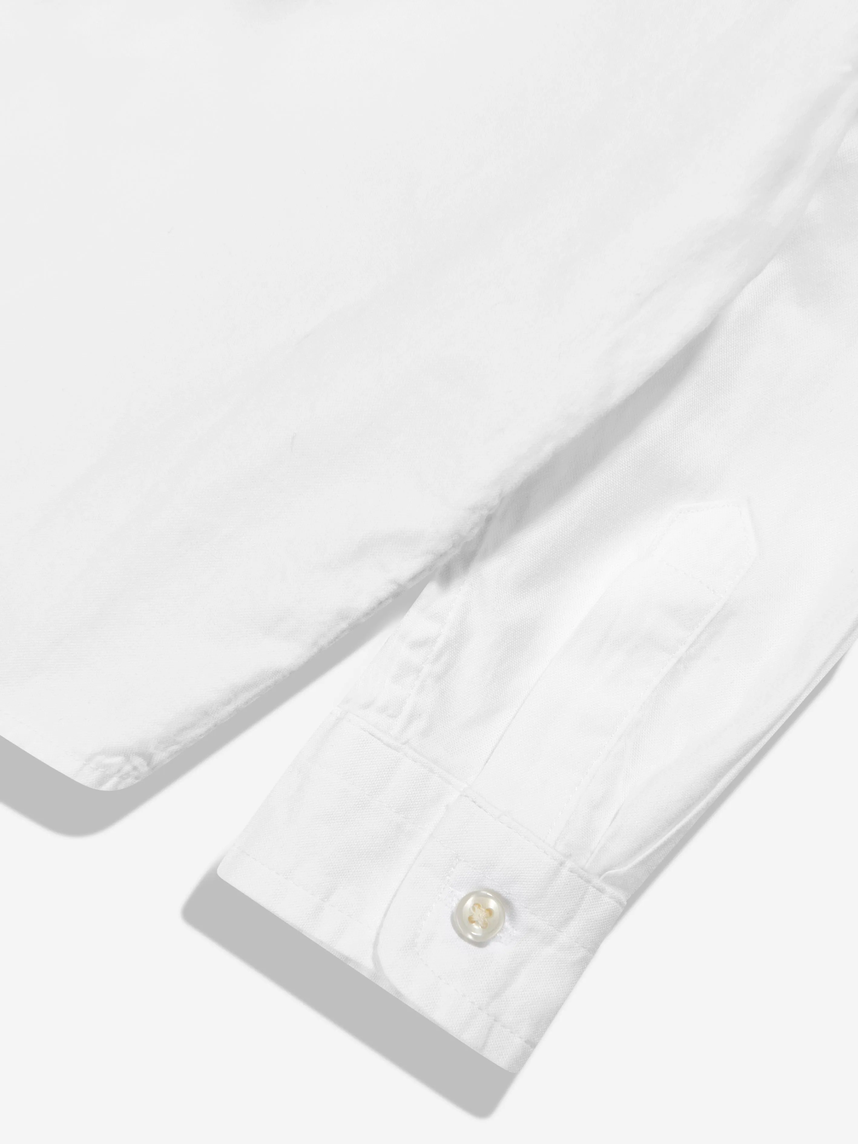 Ralph Lauren Jungen Slim Fit Oxford-Hemd in Weiß