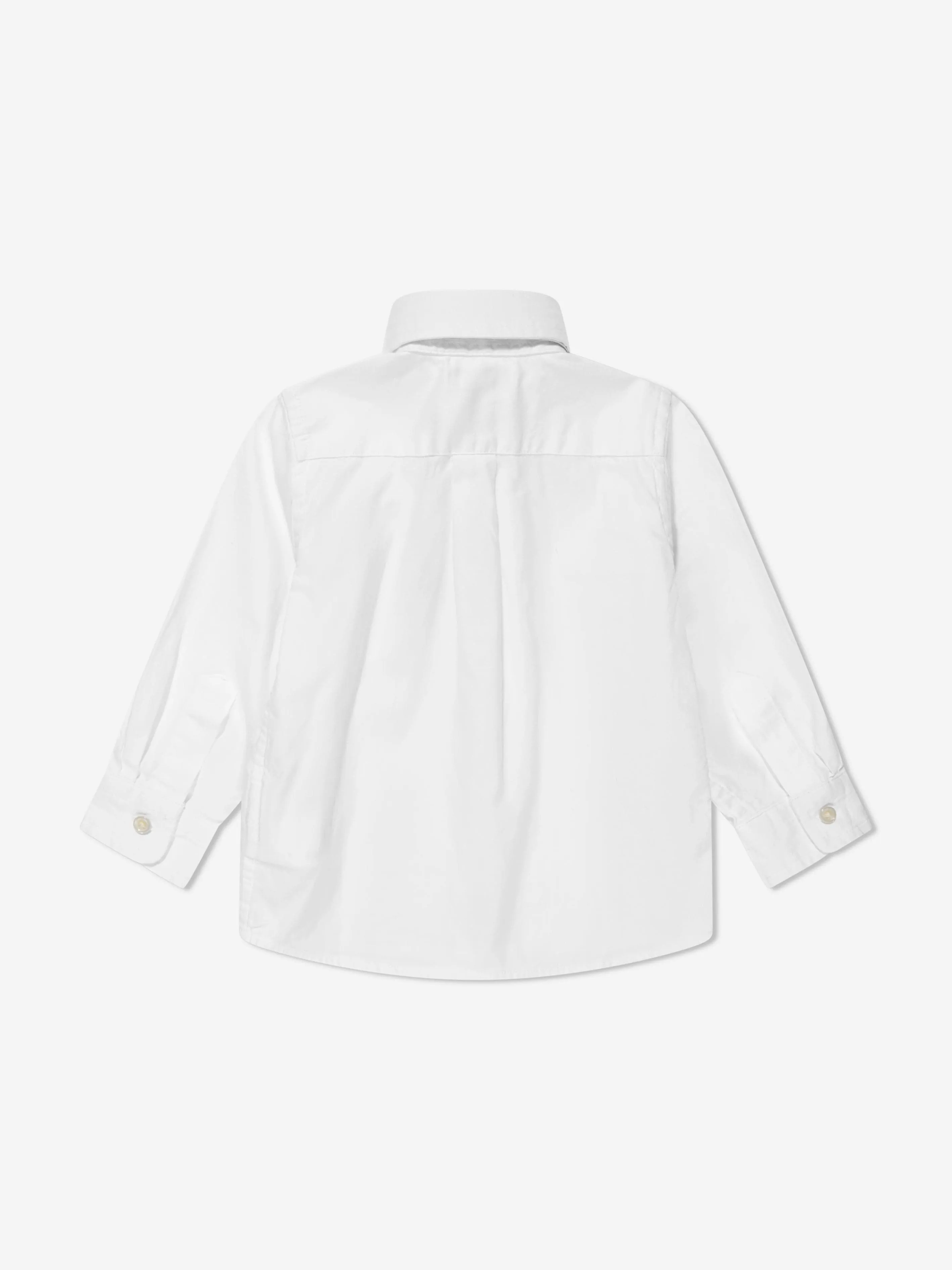 Ralph Lauren Jungen Slim Fit Oxford-Hemd in Weiß