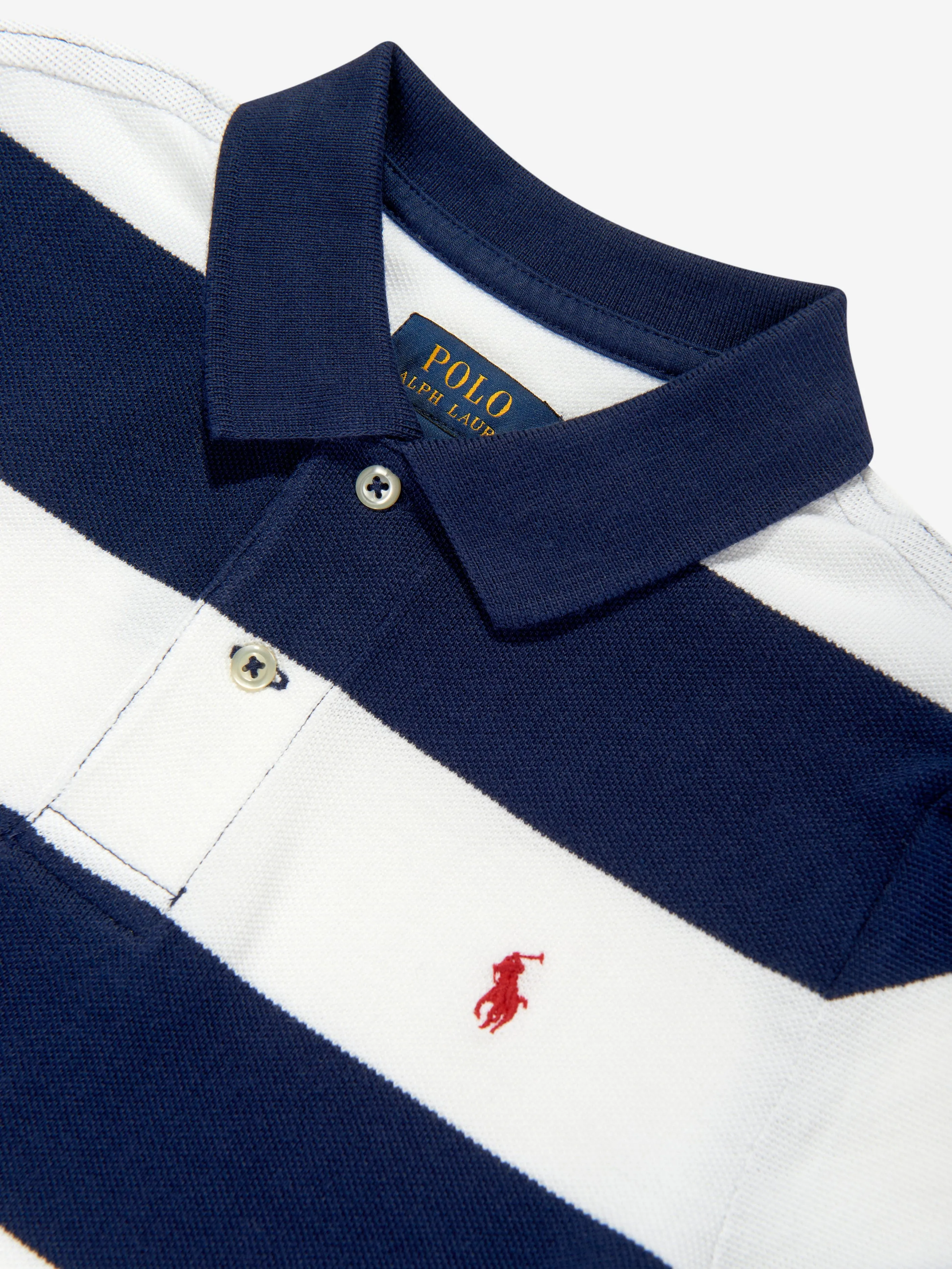 Ralph Lauren Jungen Gestreiftes Polohemd in Marine