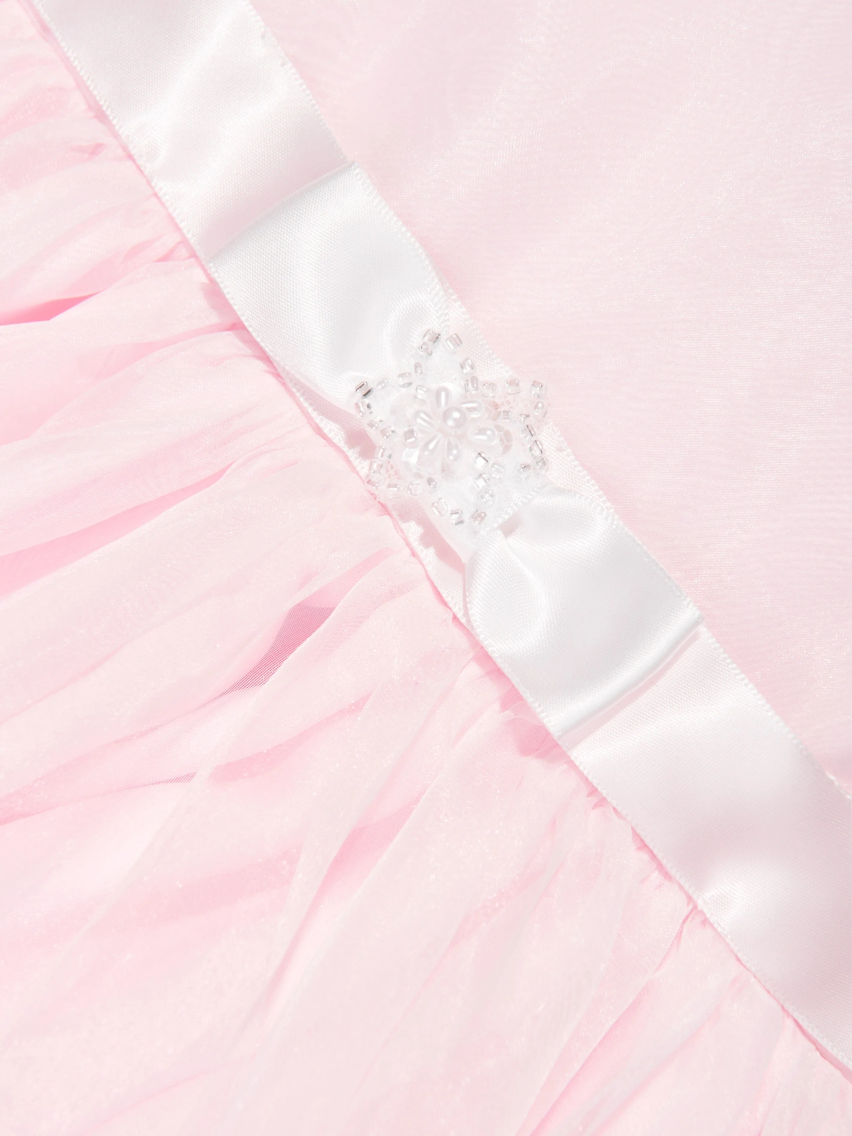 Sarah Louise Mädchen Ballerina-Länge Festkleid in Rosa
