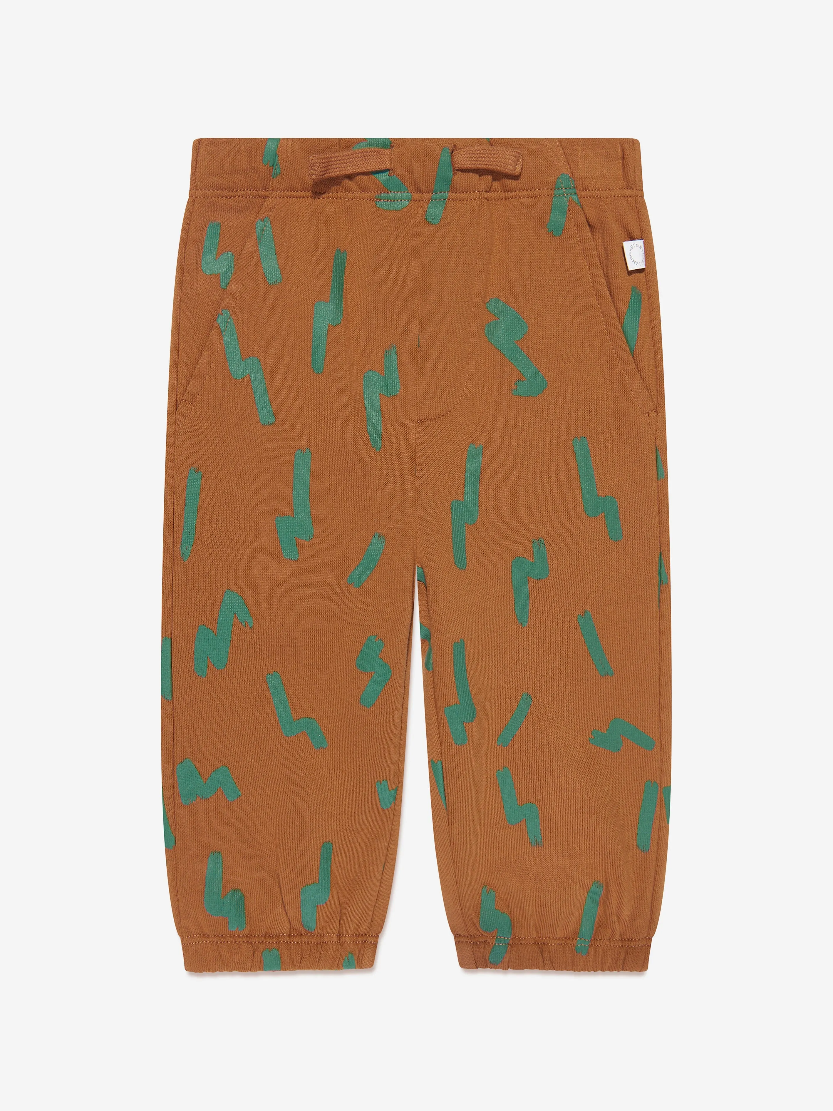 Stella McCartney Baby Boys Joggerhose in Braun