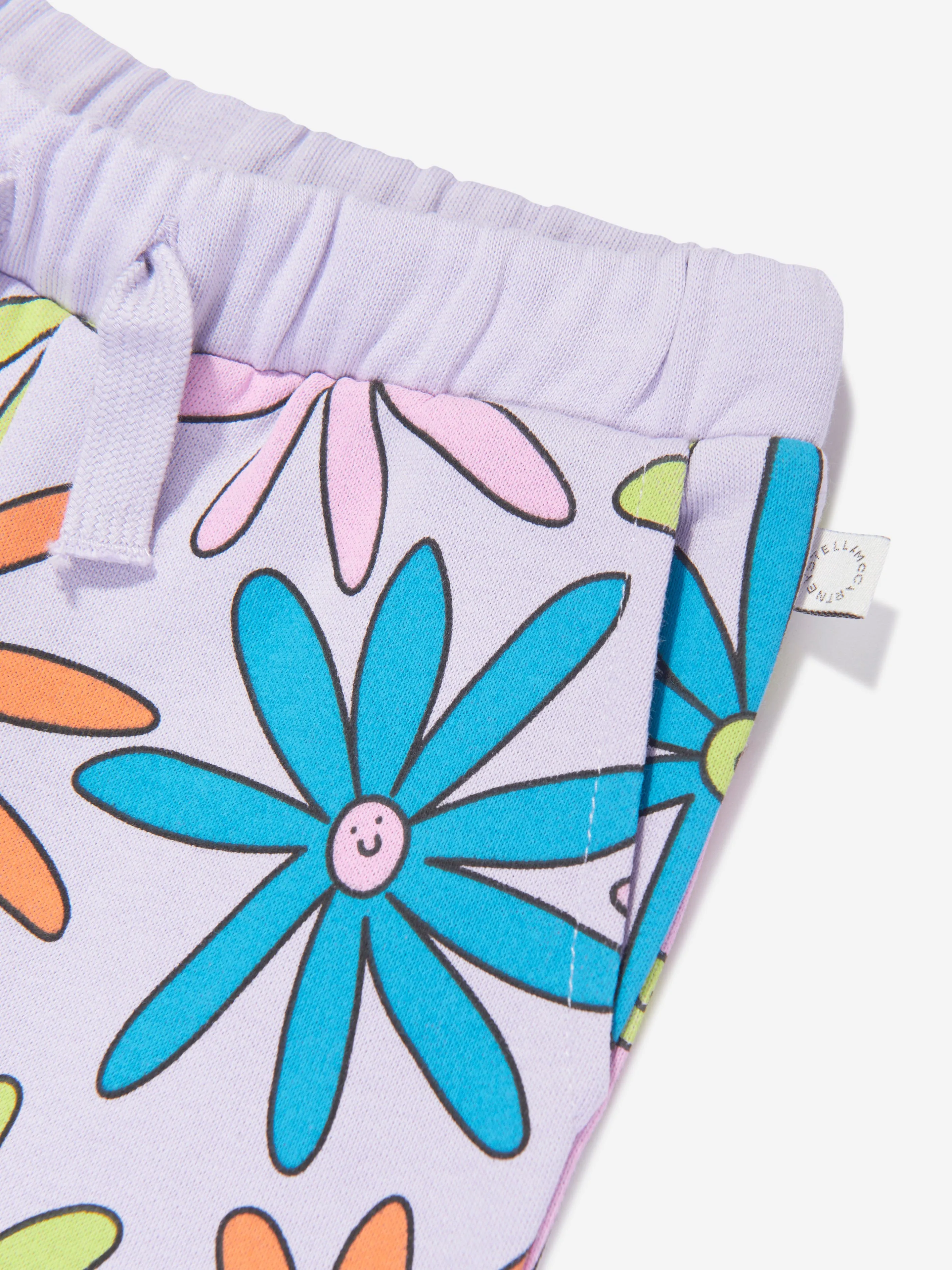 Stella McCartney Baby Girls Blumen-Joggerhose in Lila