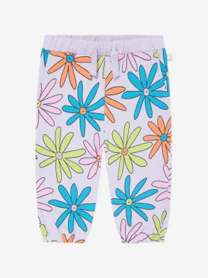 Stella McCartney Baby Girls Blumen-Joggerhose in Lila