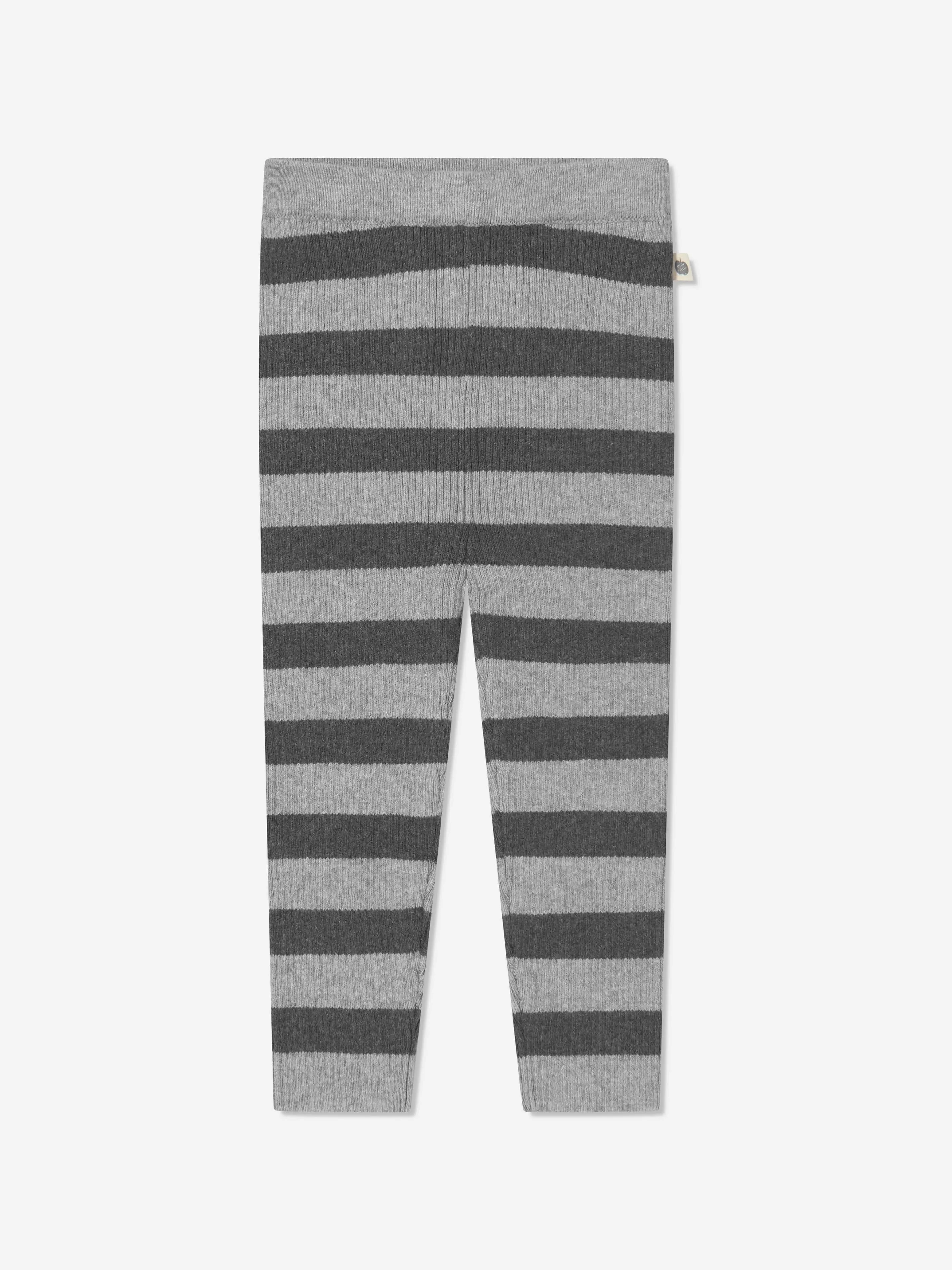 Die Bonnie Mob Baby Cashmere Strickleggings in Grau