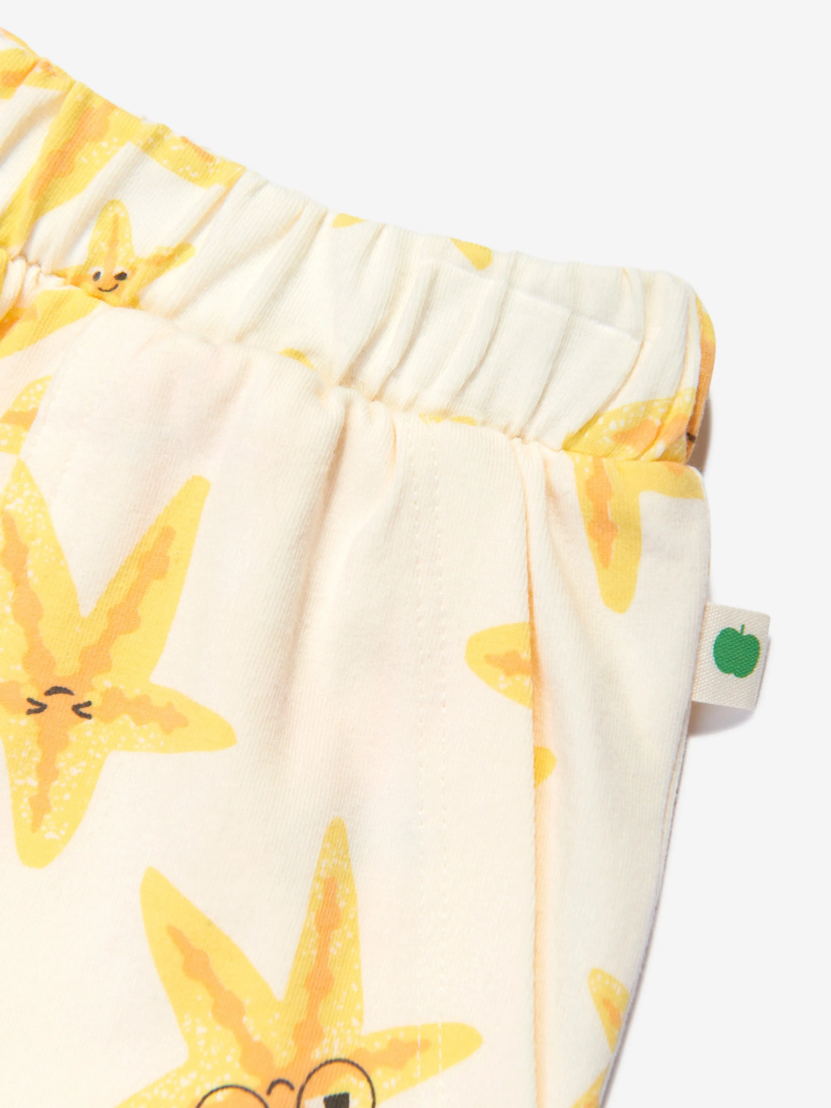 The Bonnie Mob Boys Coley Seestern Shorts in Elfenbein