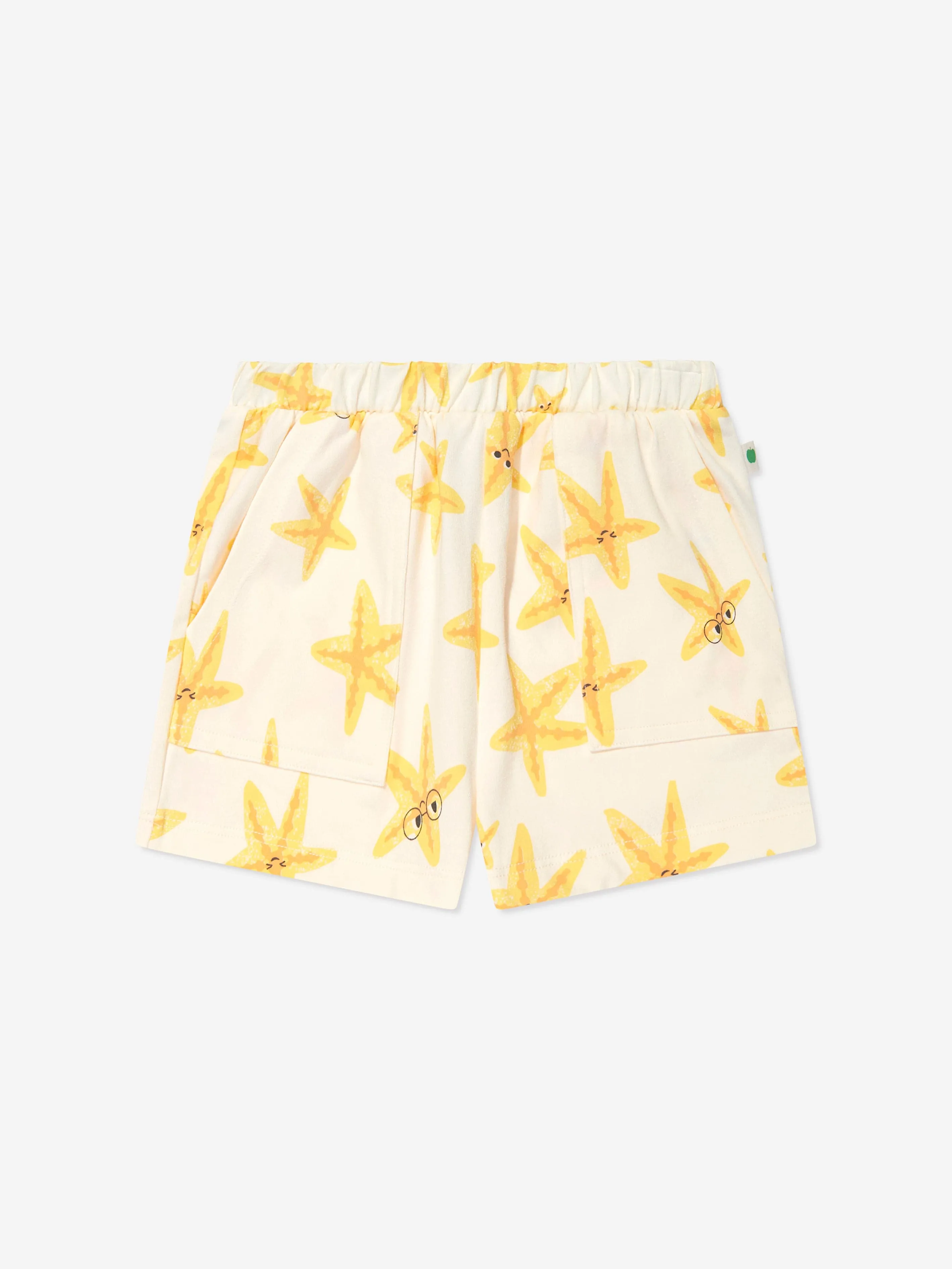 The Bonnie Mob Boys Coley Seestern Shorts in Elfenbein