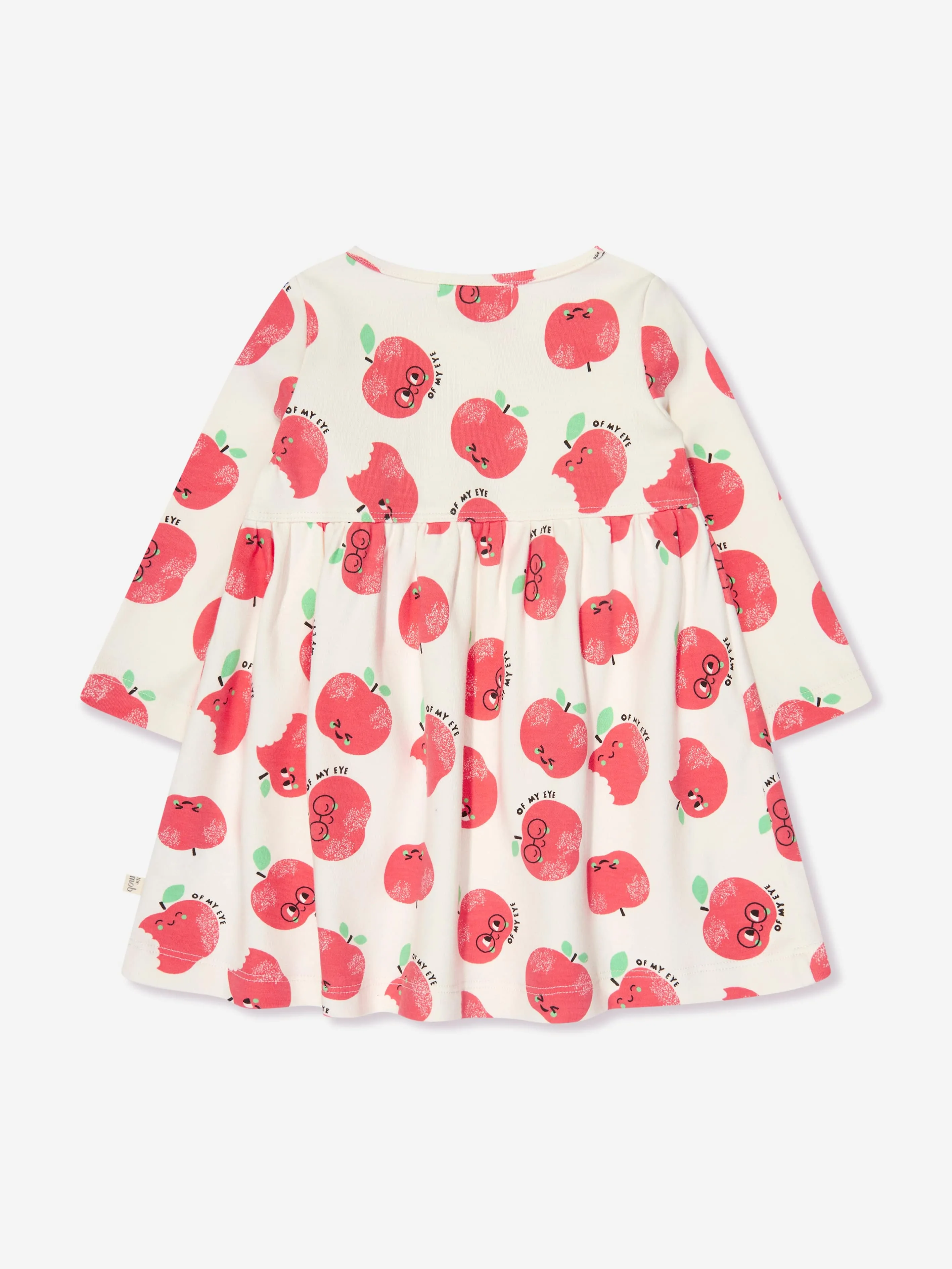 Das Bonnie Mob Girls Apple Pockets Kleid in Elfenbein