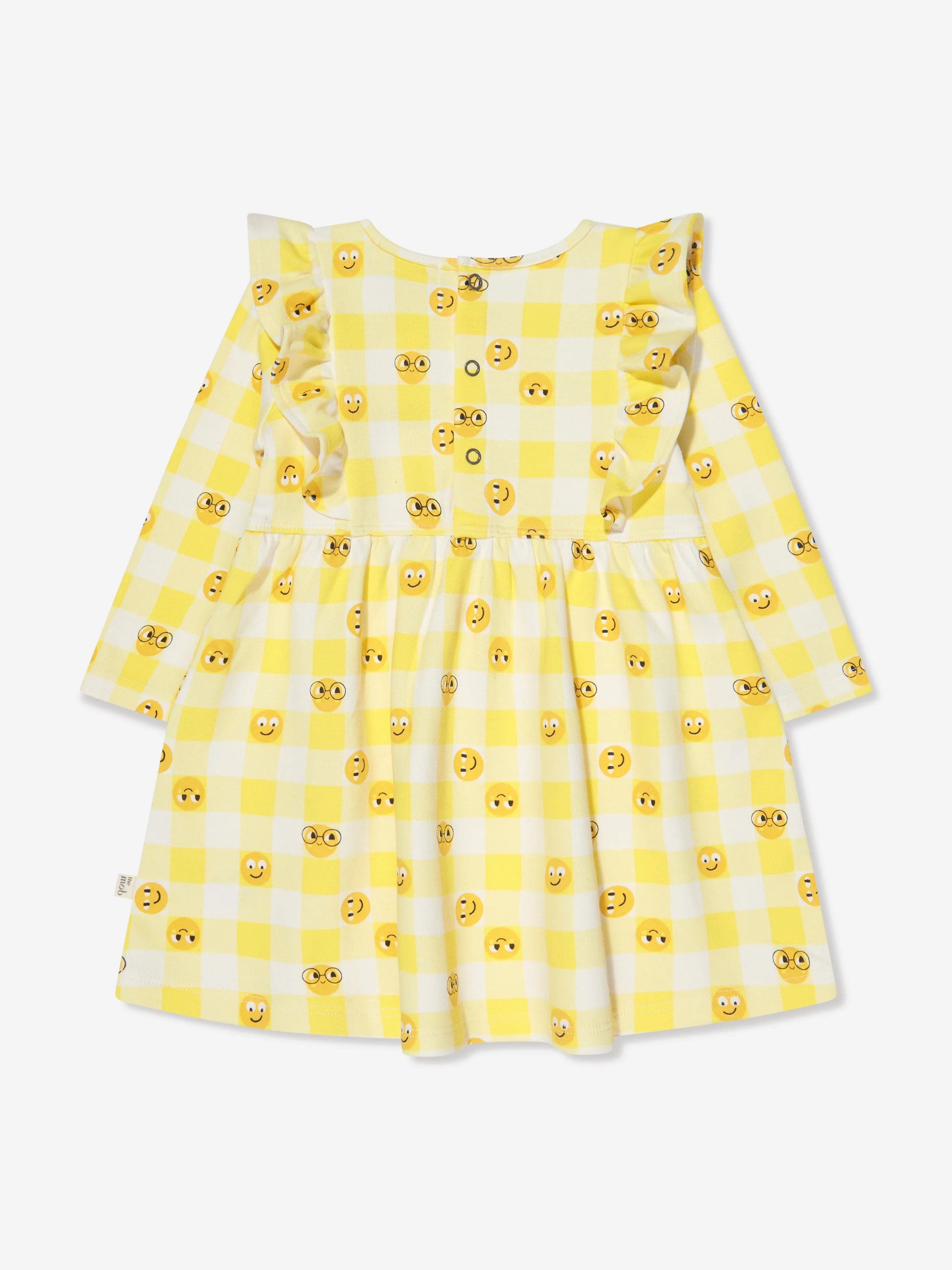 Das Bonnie Mob Girls Tiddlywink Kleid in Gelb