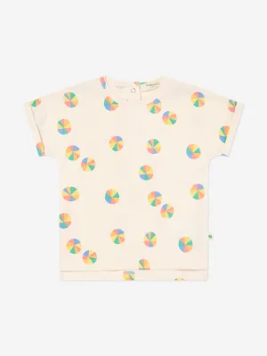 Das Bonnie Mob Kids Parasol T-Shirt in Elfenbein