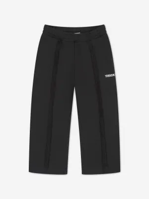 The Couture Club Kids Raw Seam Joggerhose exklusiv für Mitglieder in Schwarz