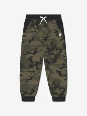 Timberland Baby Jungen Camouflage Jogginghosen in Grün
