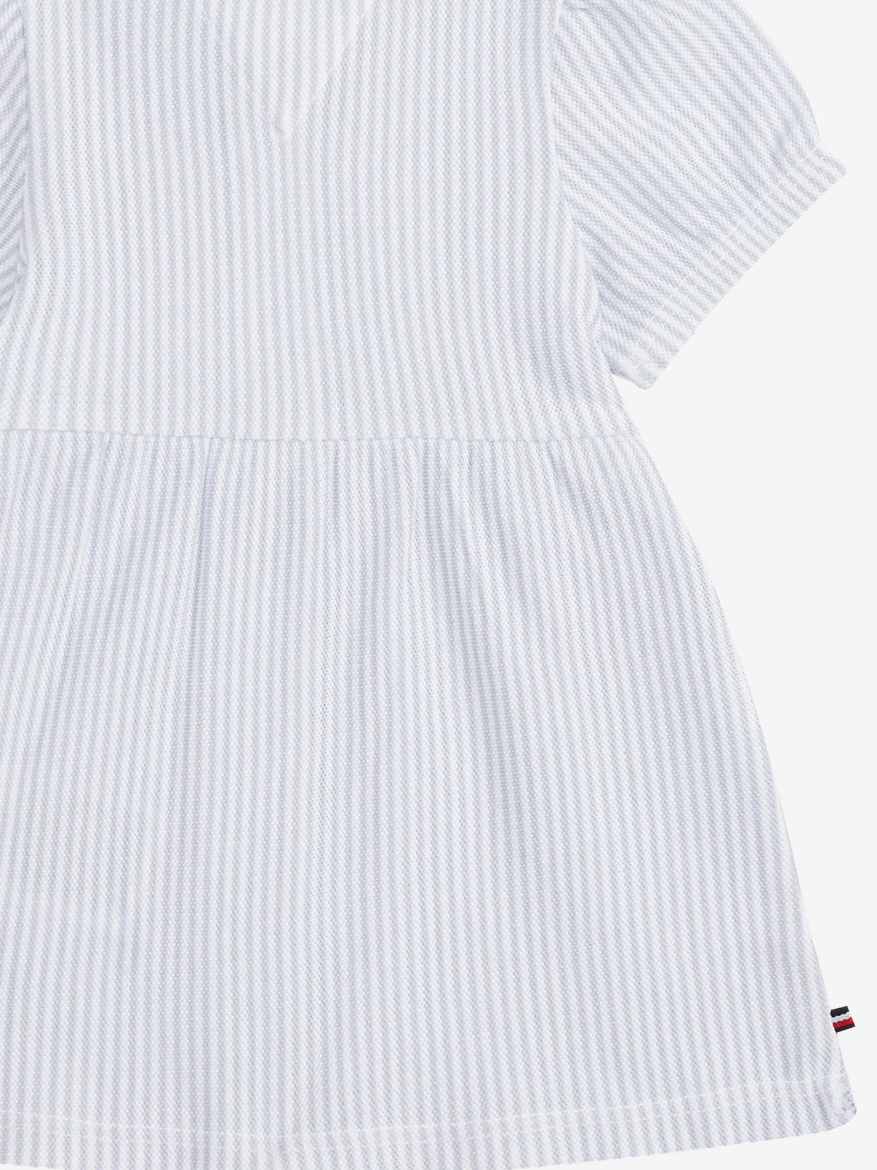 Tommy Hilfiger Baby Mädchen Gestreiftes Shirt-Kleid in Blau