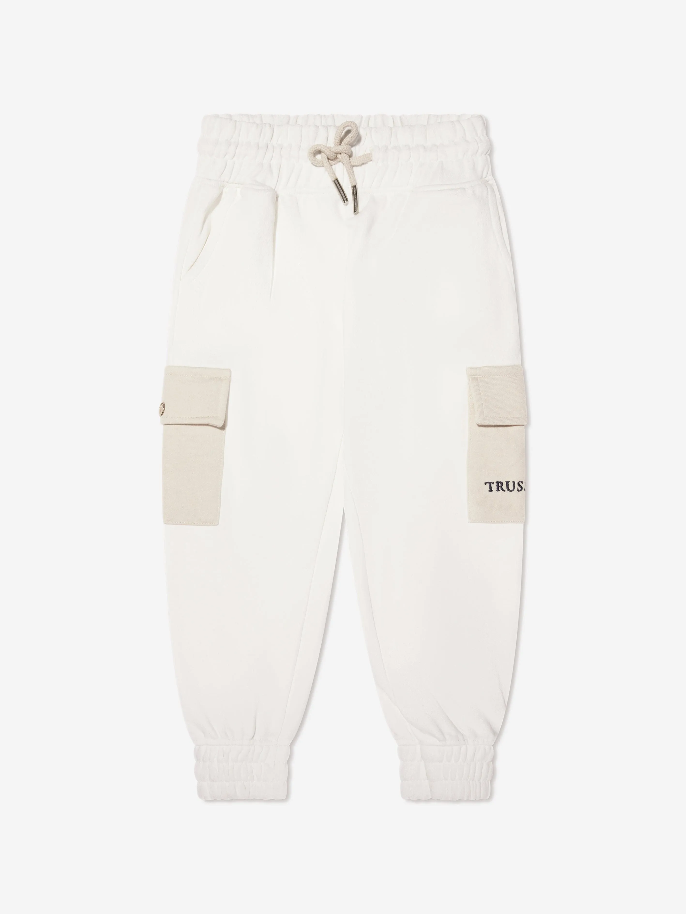 Trussardi Boys Umati Joggerhose in Elfenbein