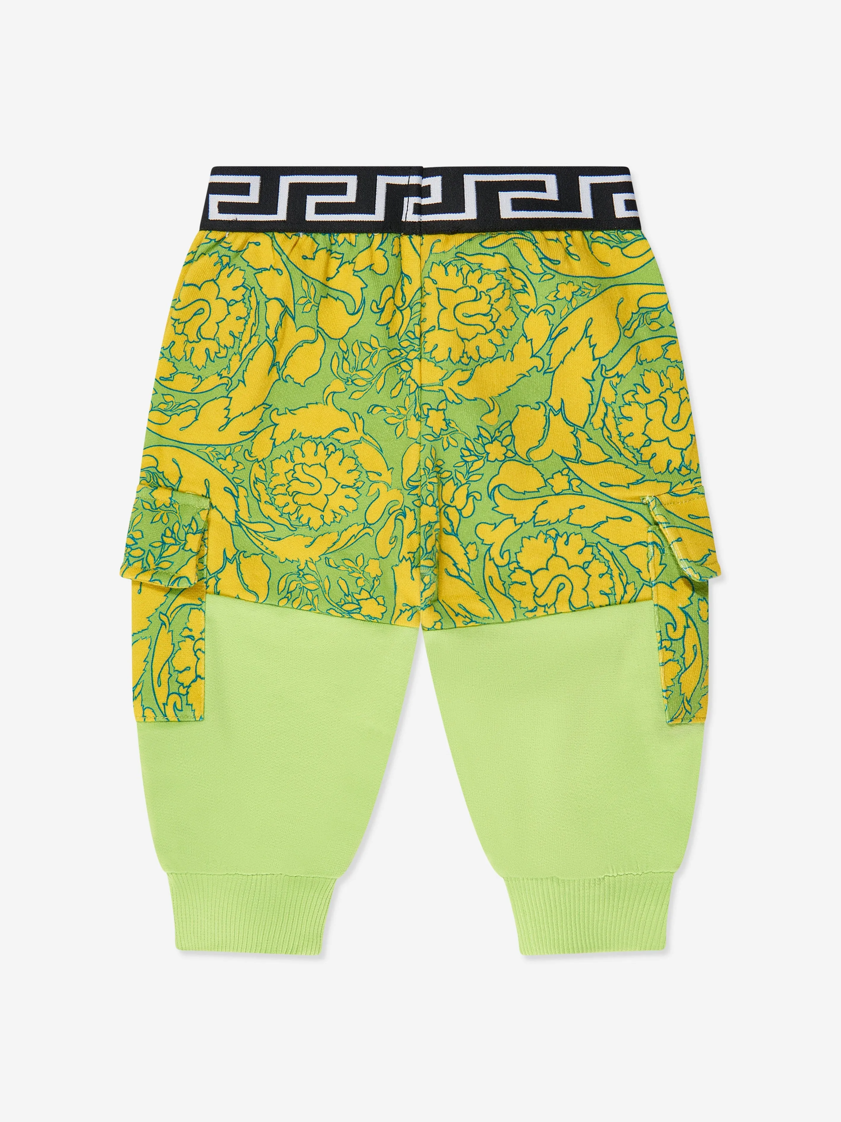 Versace Baby Boys Barocco Jogginghose in Grün
