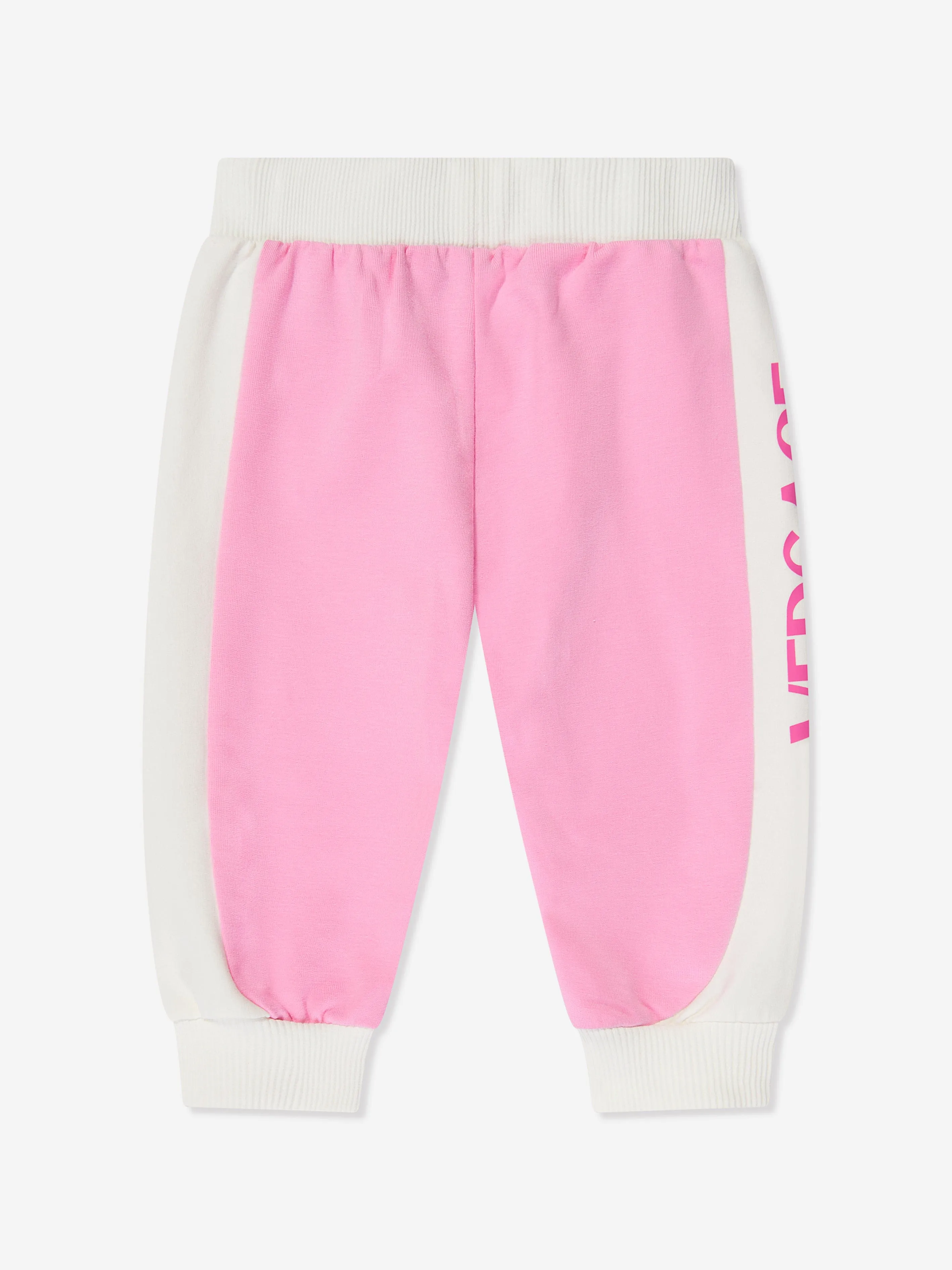 Versace Baby Girls Logo Jogginghose in Rosa