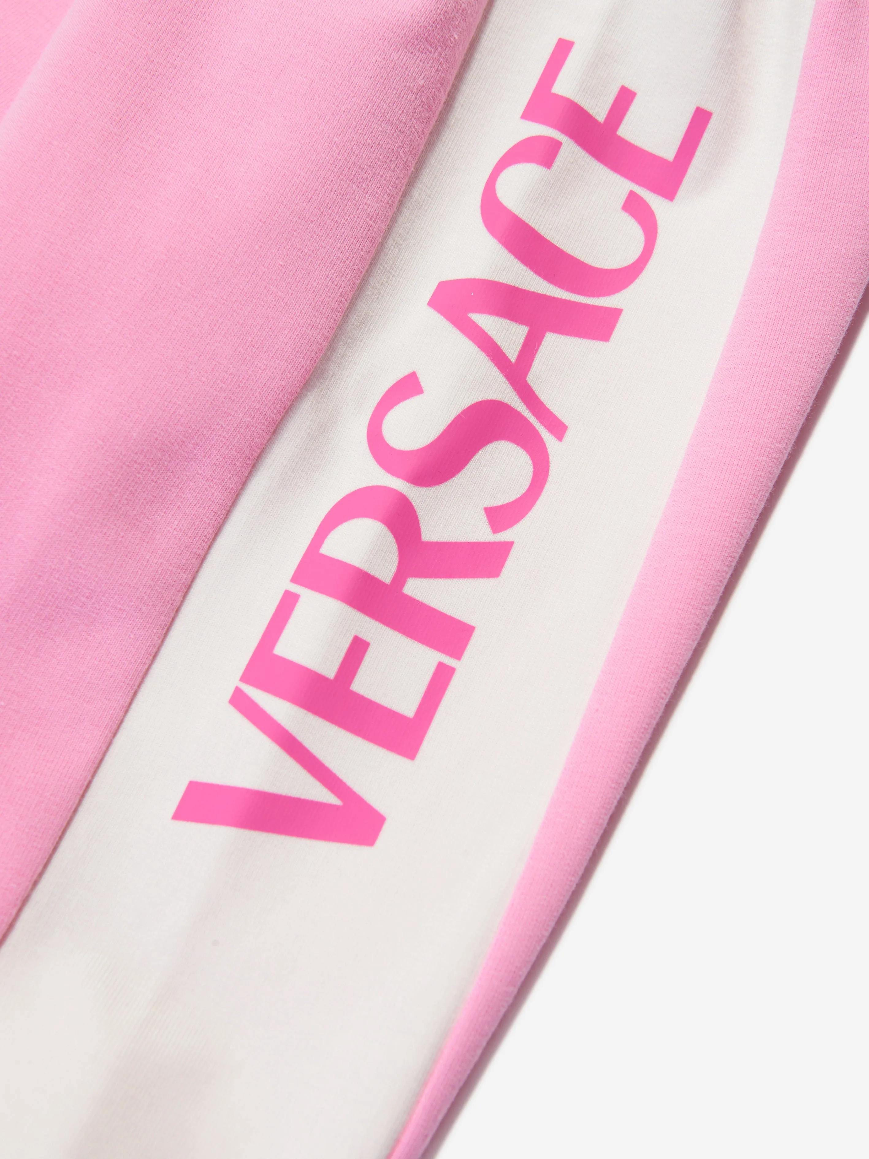Versace Baby Girls Logo Jogginghose in Rosa