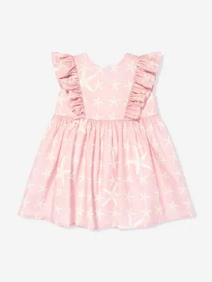 Versace Baby Girls Starfish Marina Kleid in Rosa