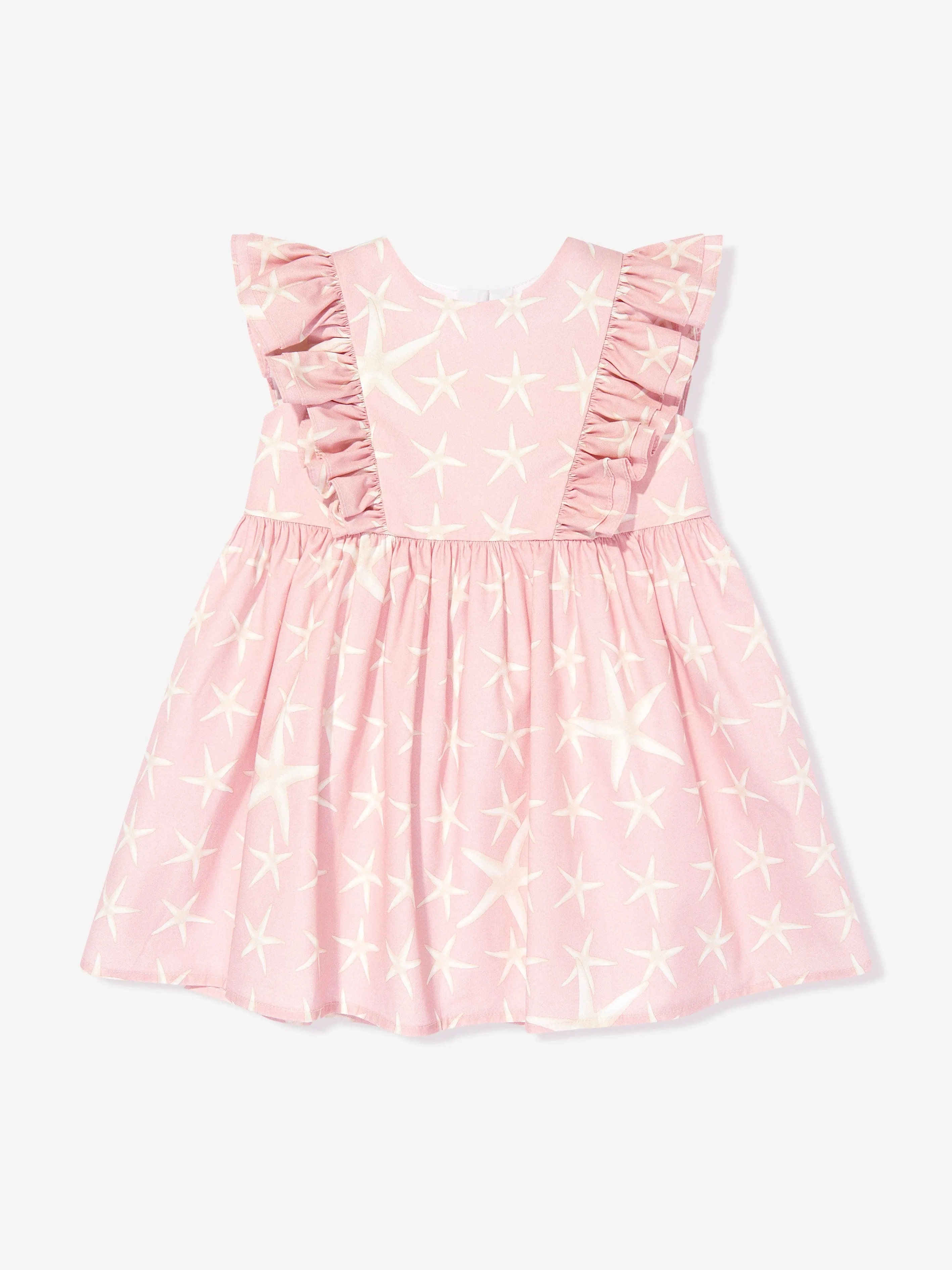 Versace Baby Girls Starfish Marina Kleid in Rosa